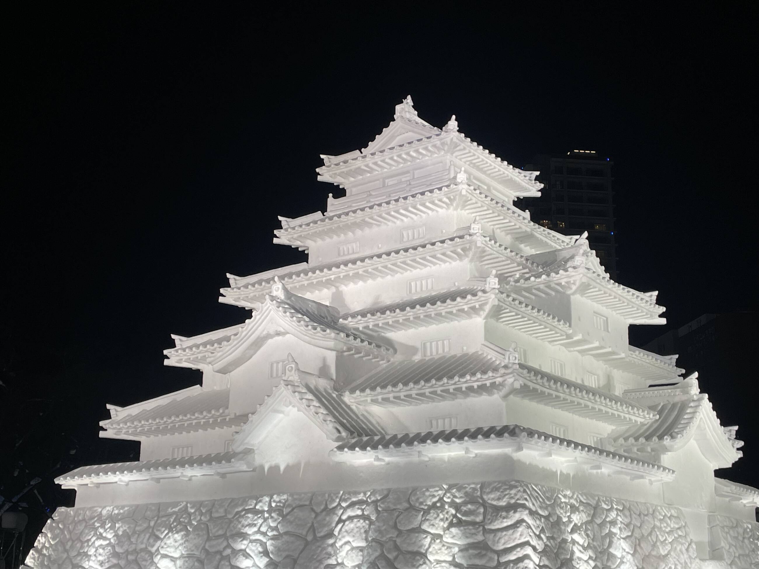 Sapporo Snow Festival Sculpture