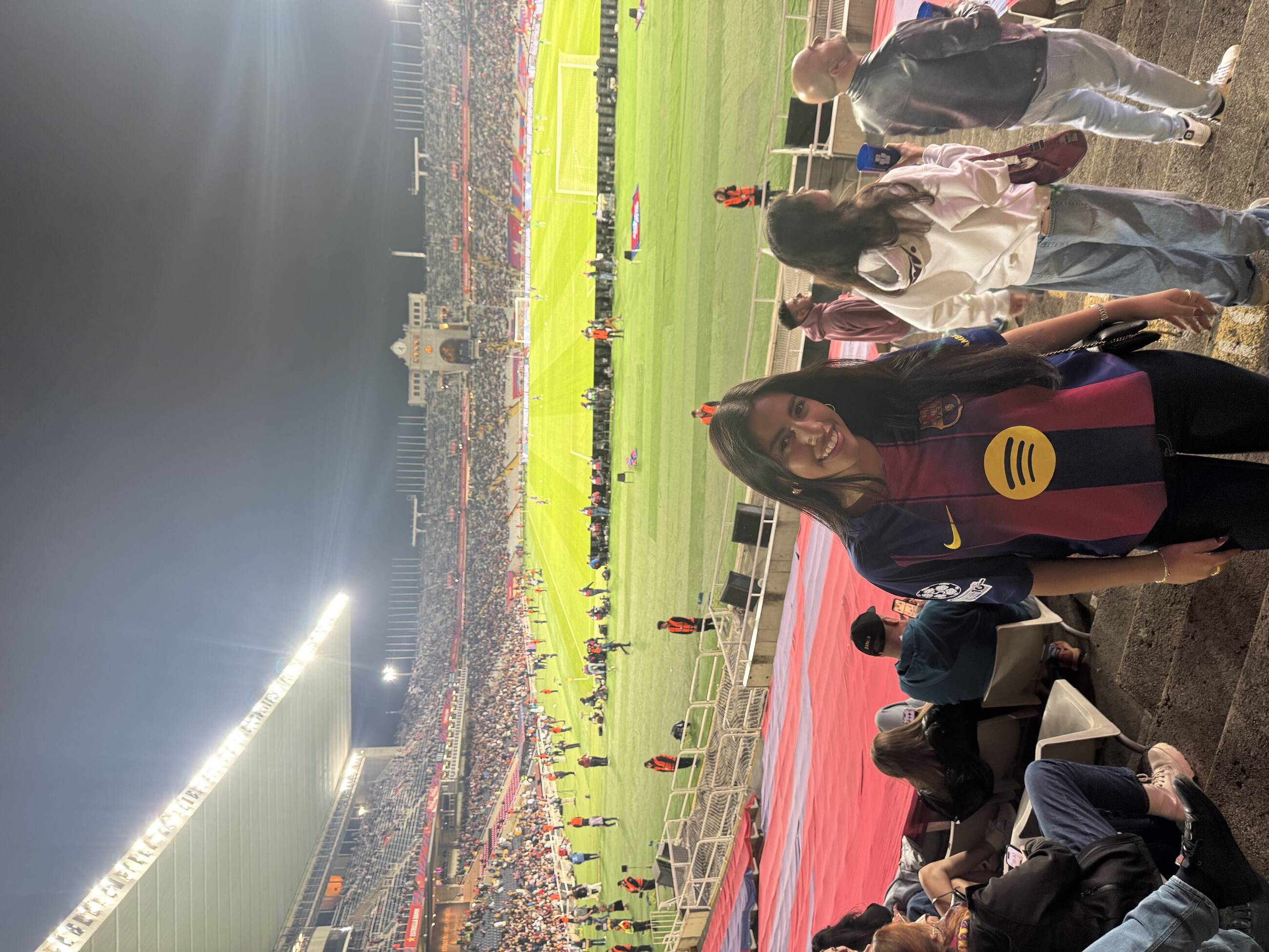 Going to Barca game was a highlight of staying in Barcelona