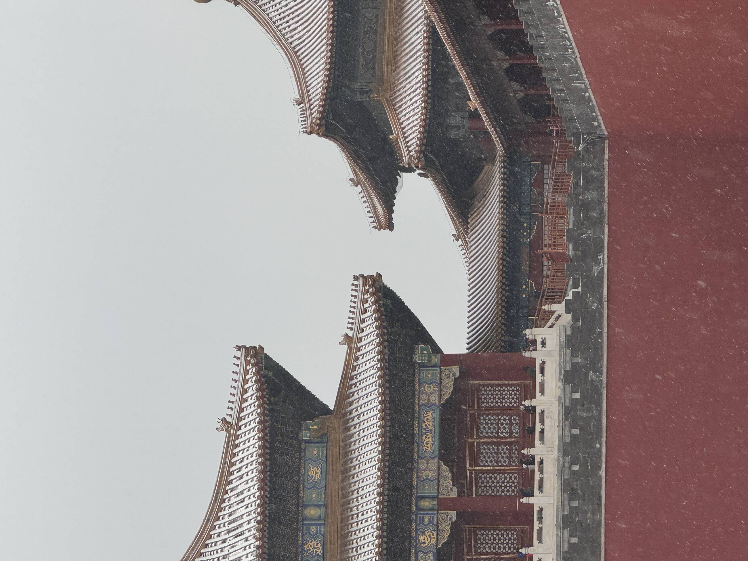 Snow in Beijing