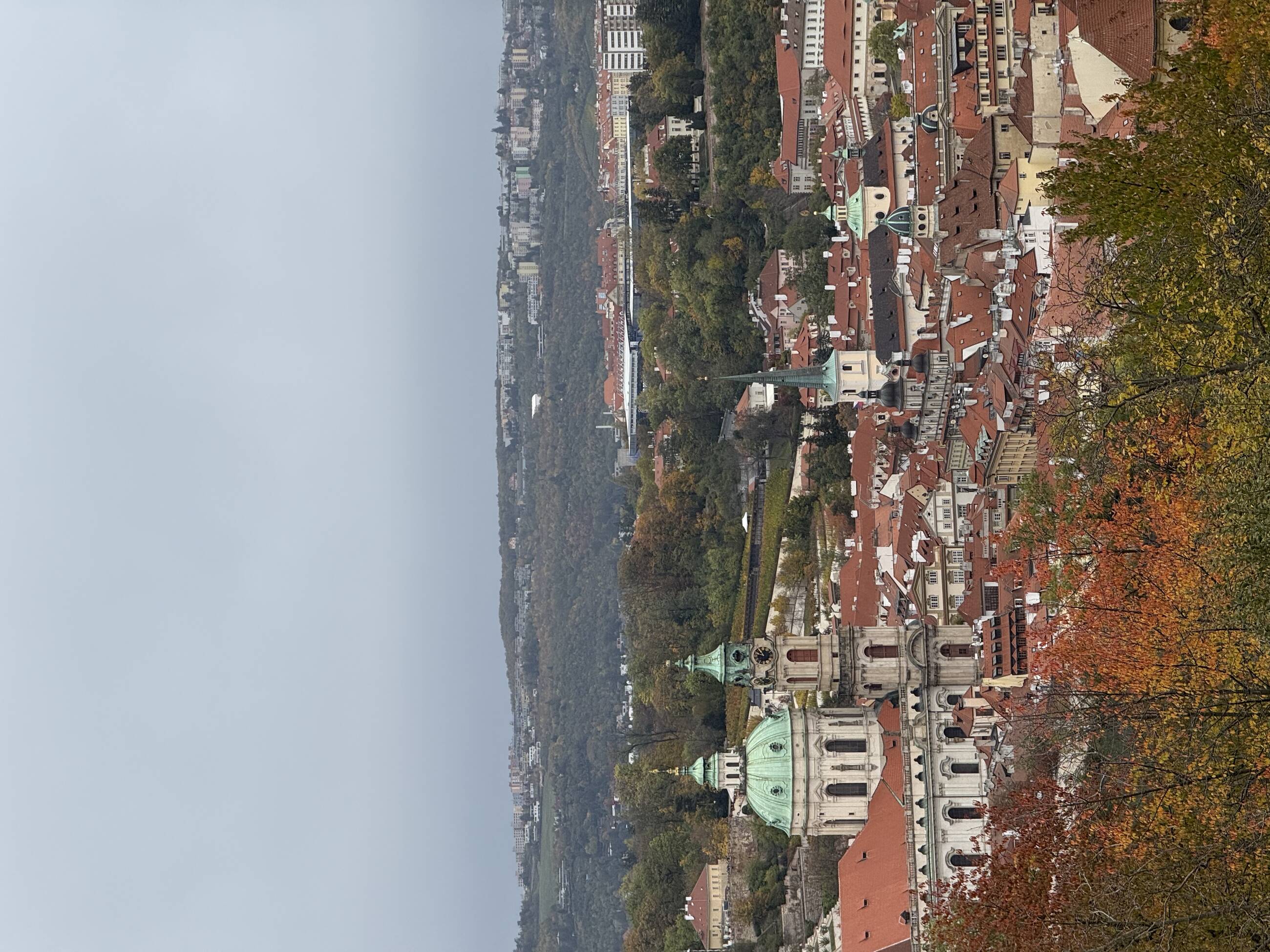 Landscape of Malá Strána
