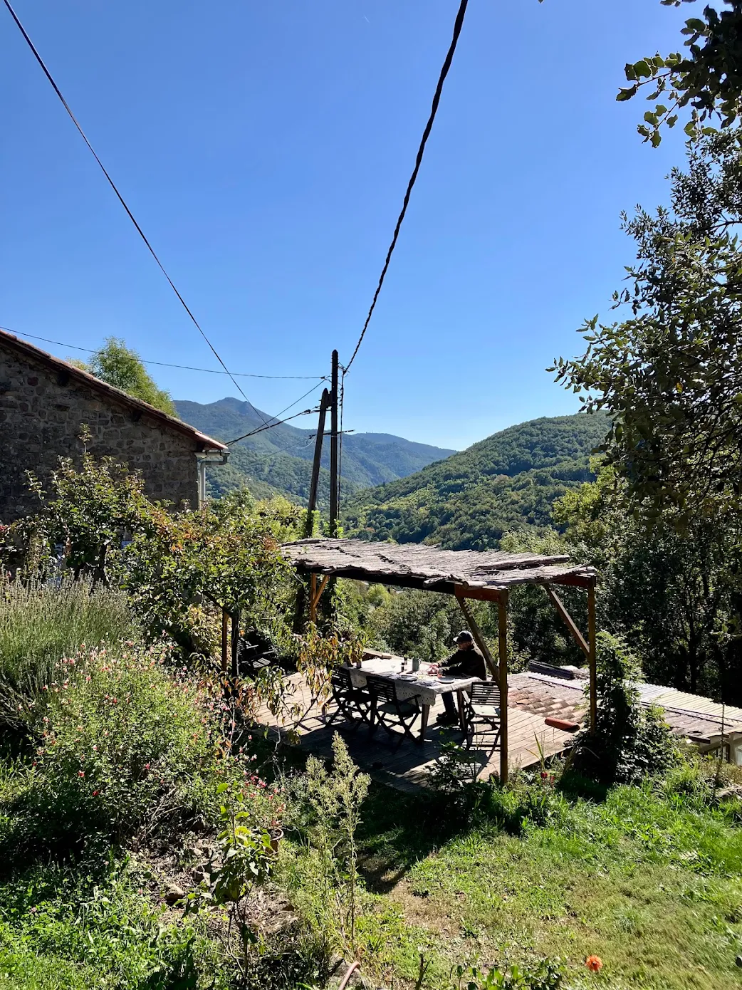 Burzet landscape