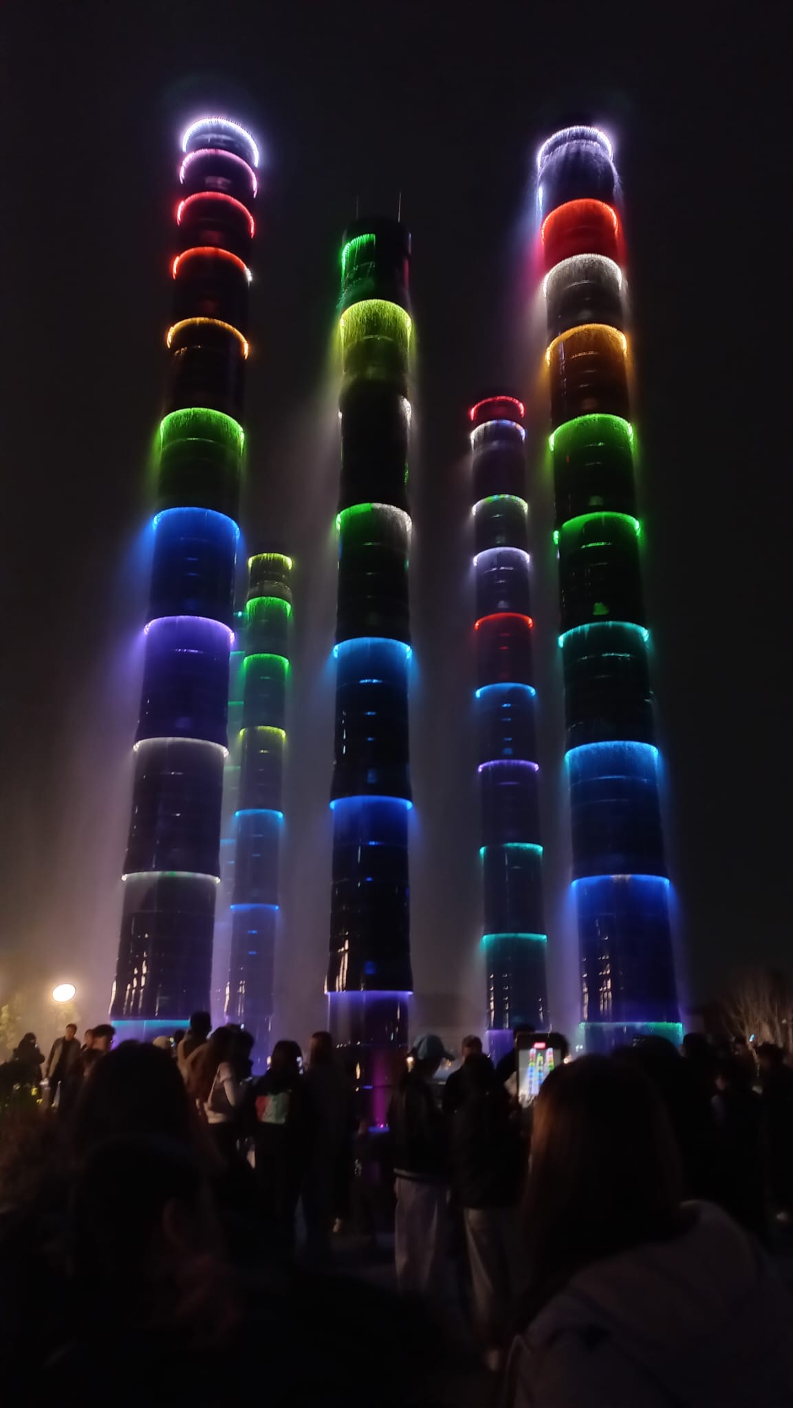bamboo towers