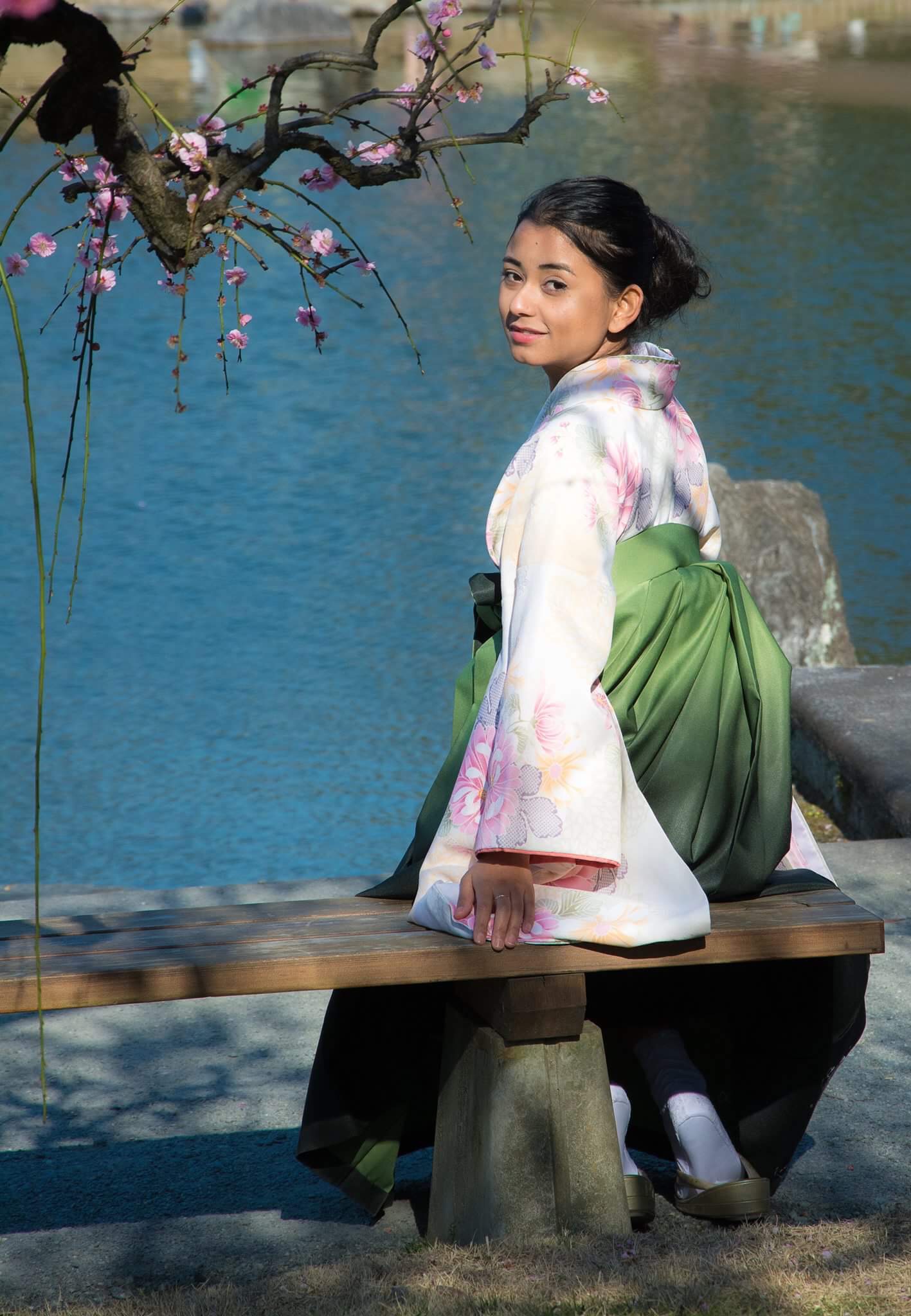  My first HAKAMA experience at a graduation ceremony, a moment I’ll always treasure.