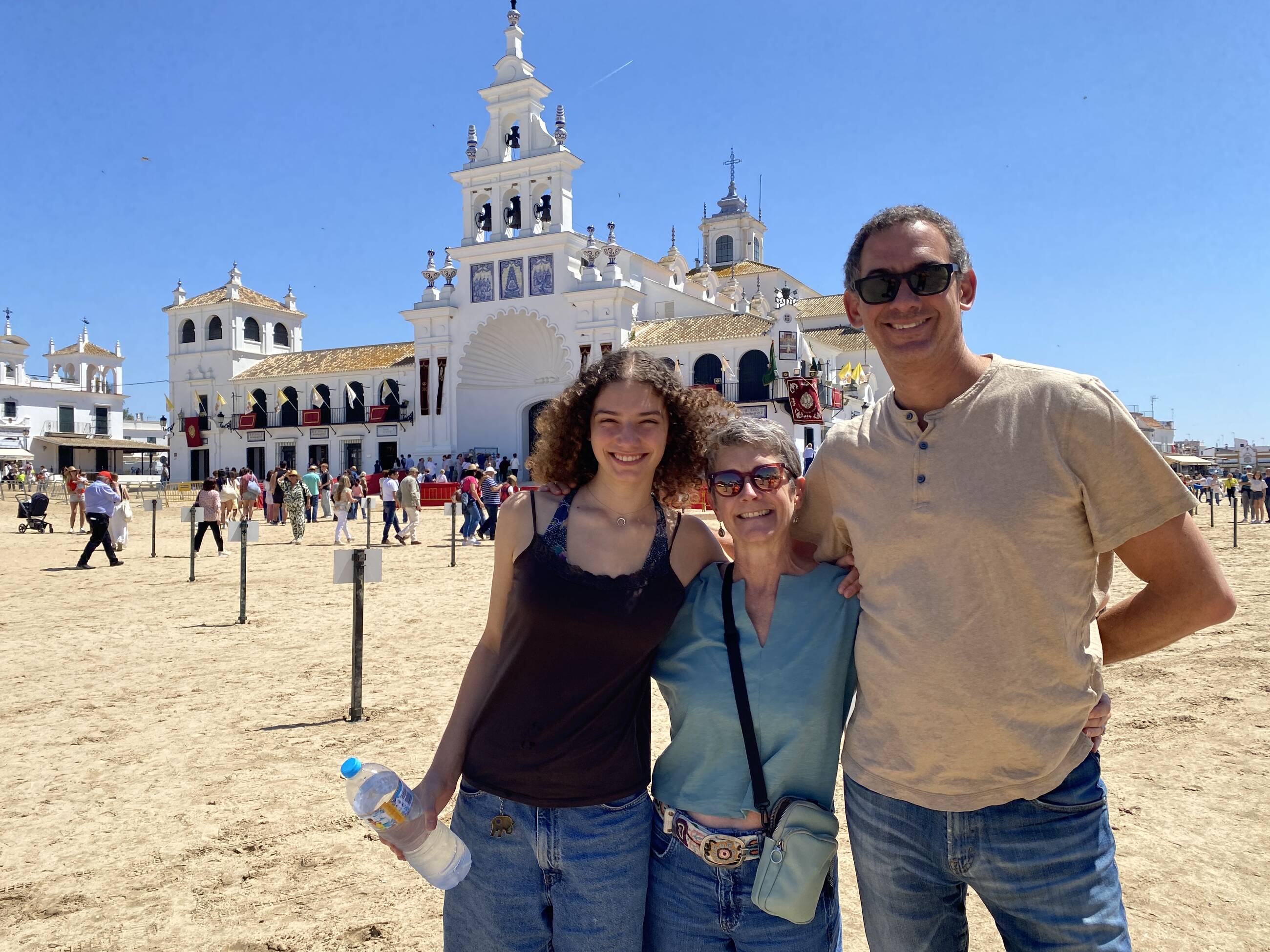 We tagged along on a Seville Abroad field trip to El Rocío when we visited