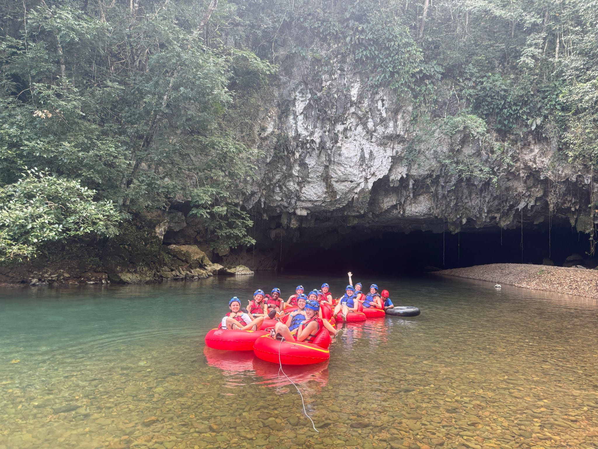 Cave Tubing