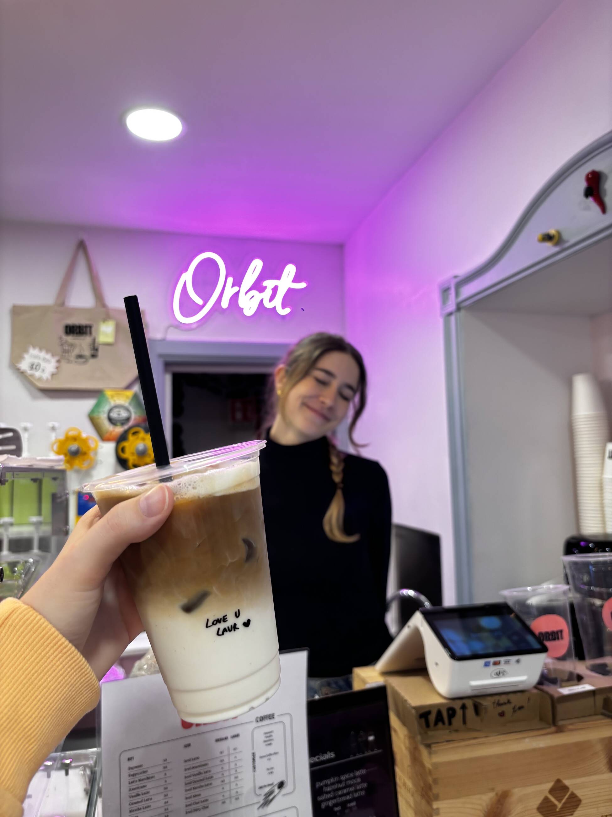 Roberta of Orbit Coffee!