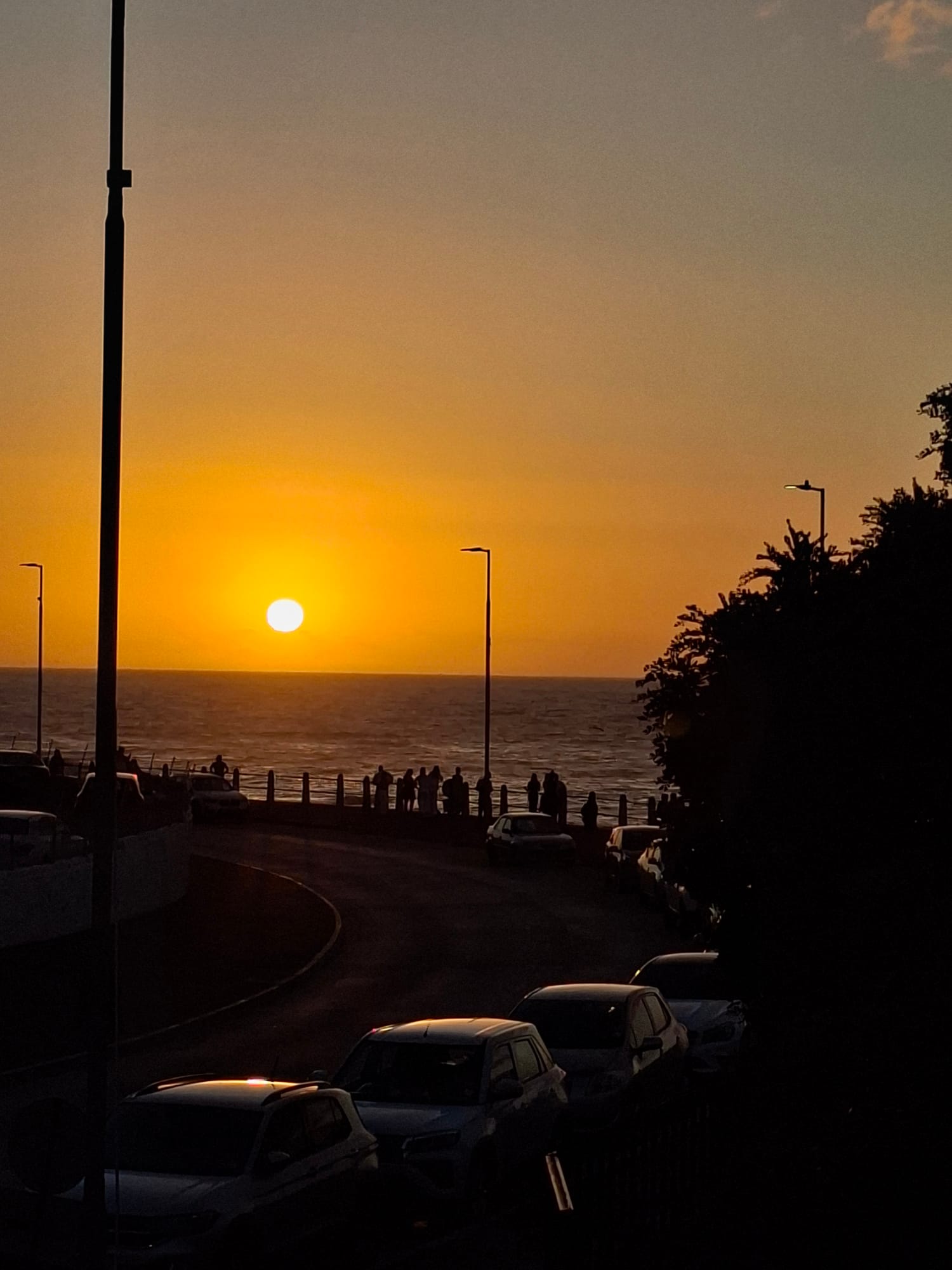 Sunrise over the sea