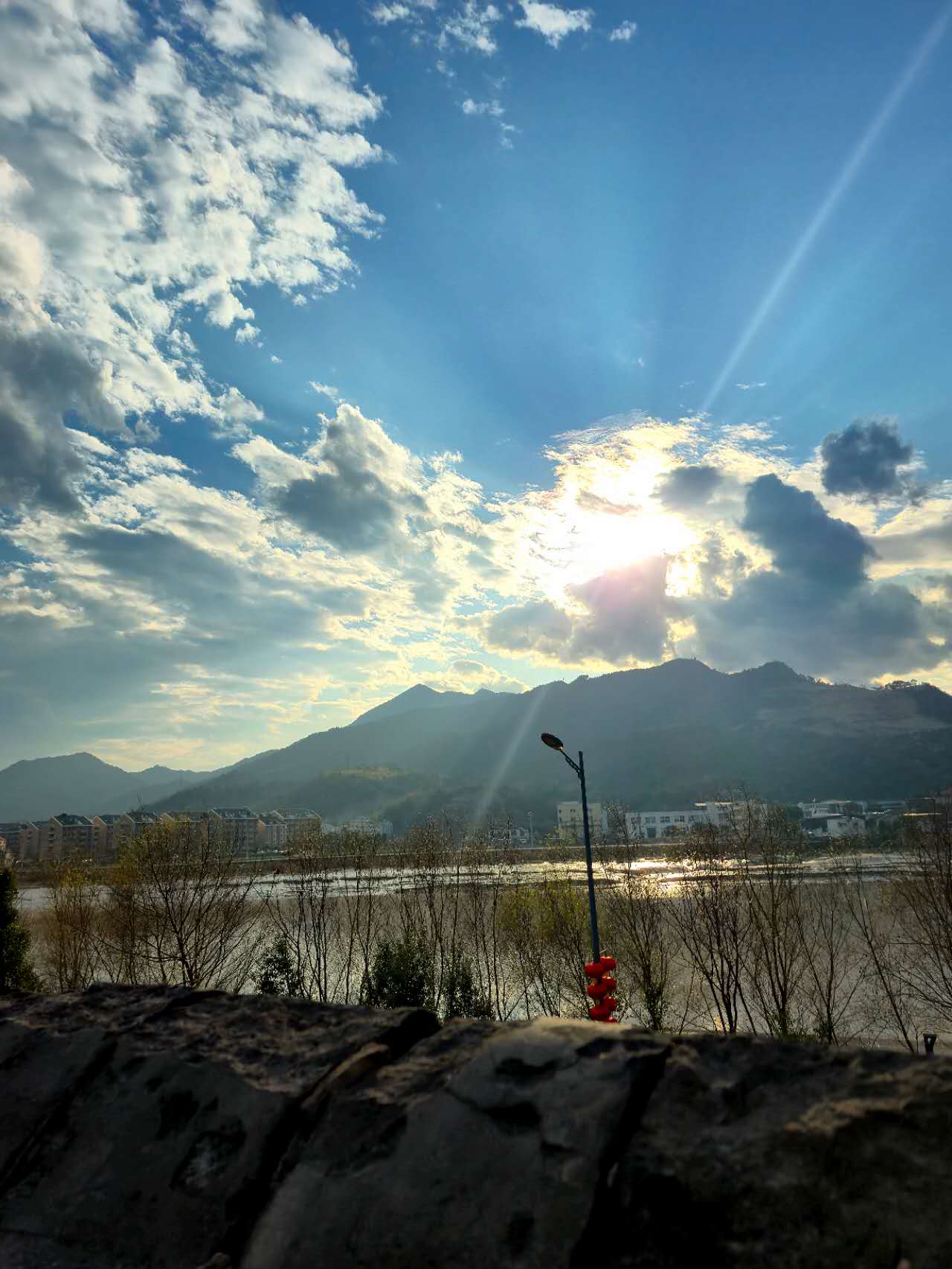 Blue skies in Taizhou