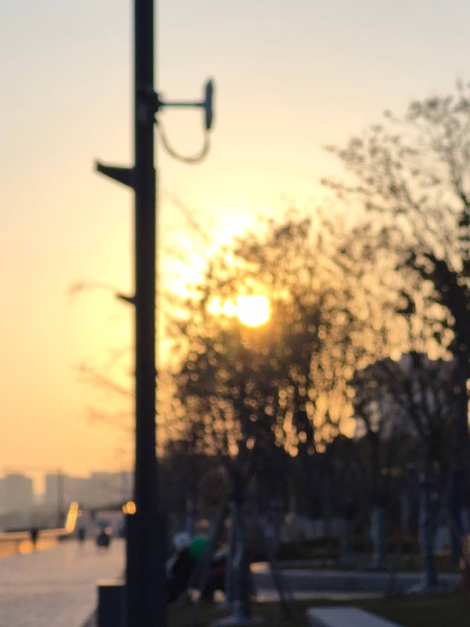 Hangzhou's sunset