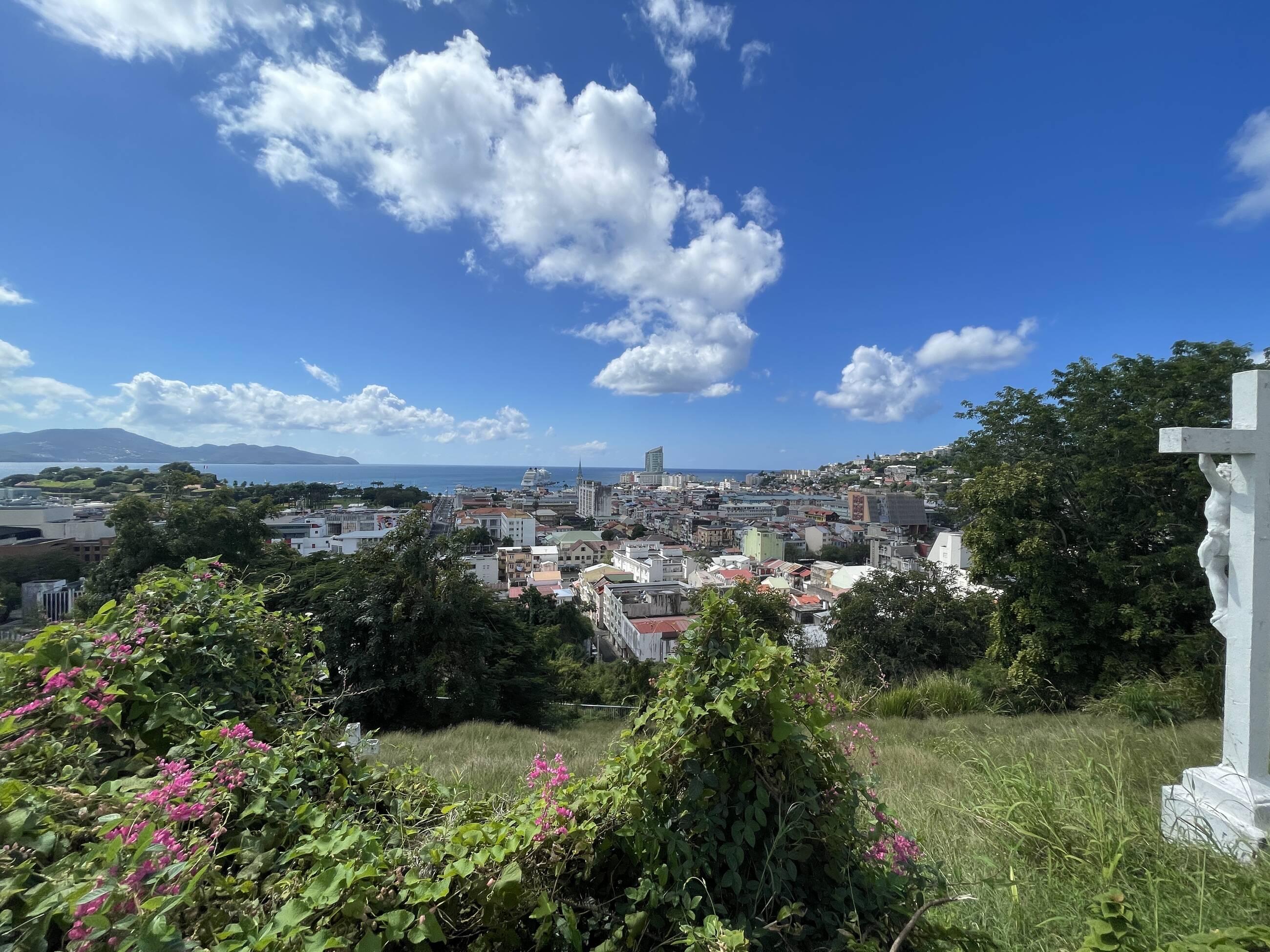 view of the city