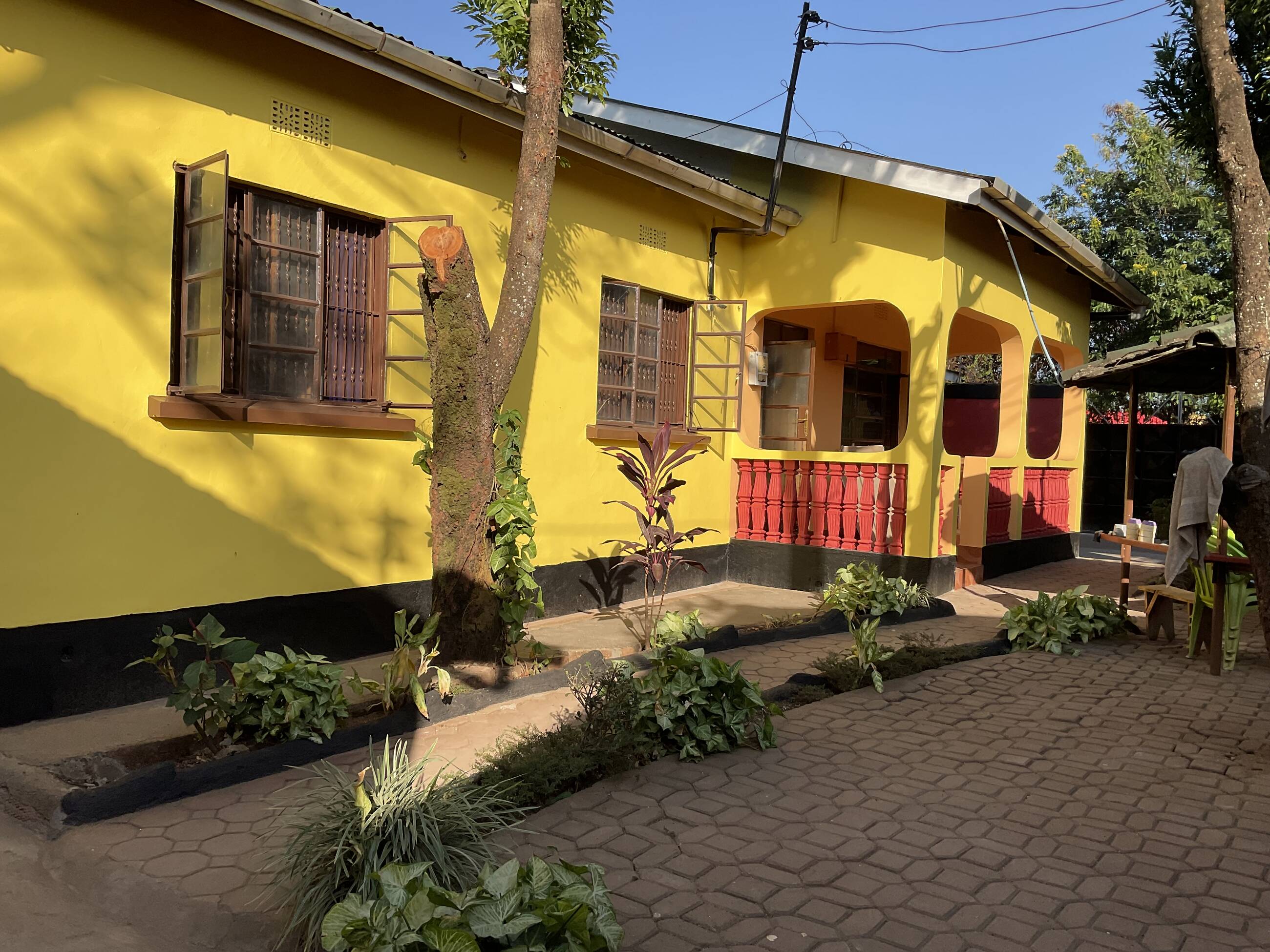 The volunteer house