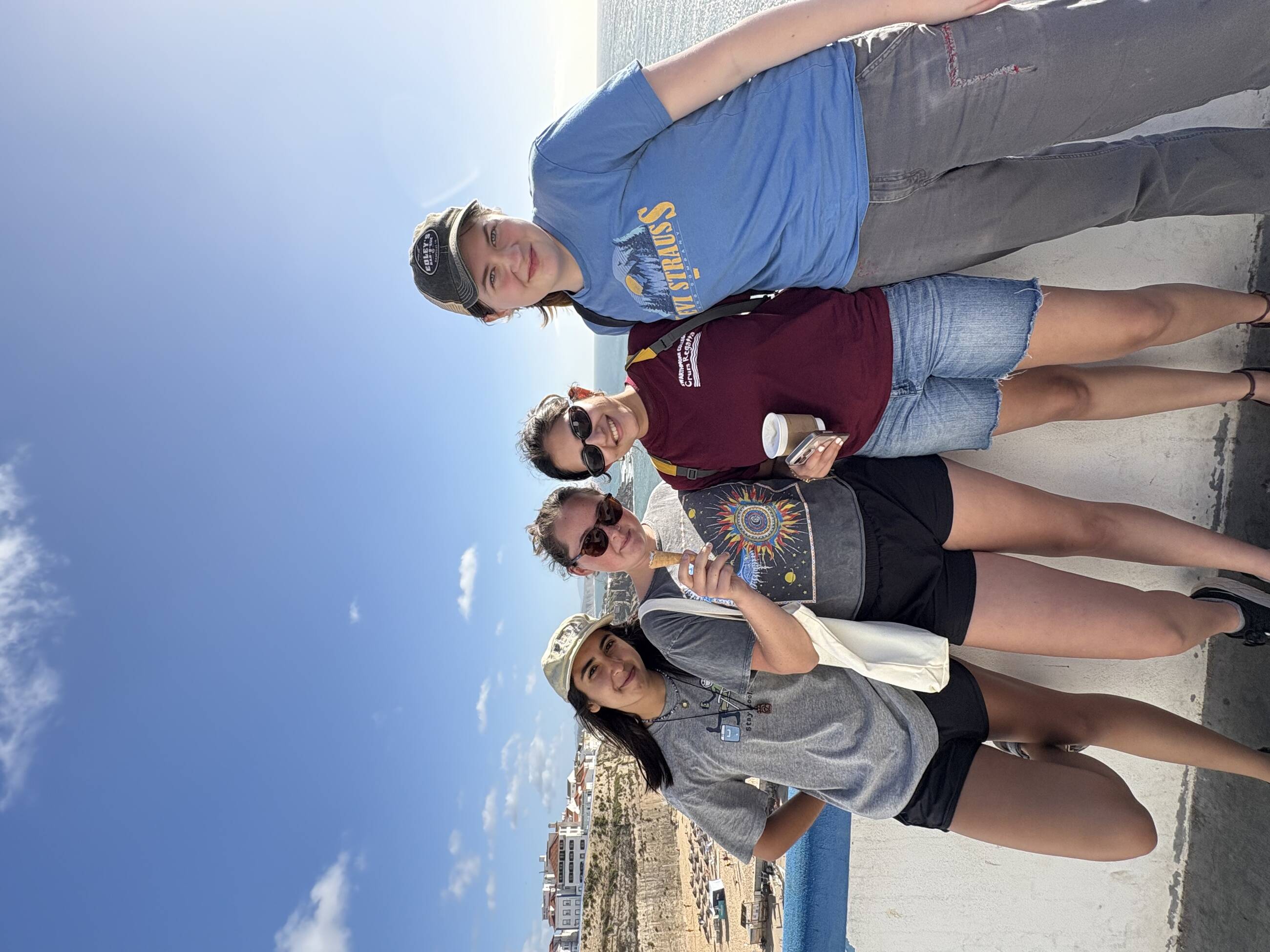 Post volunteering ice cream trip!