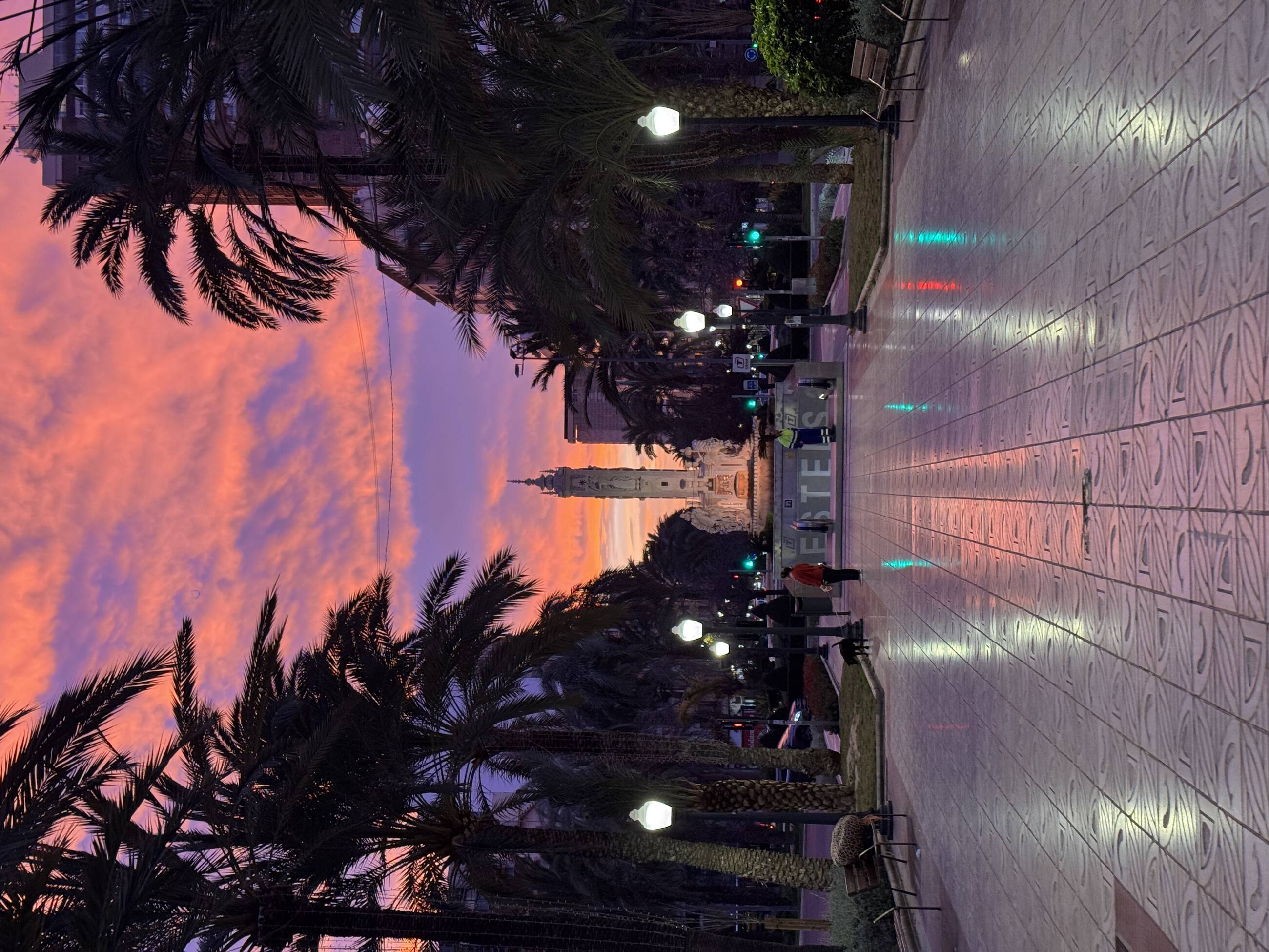 Tram walk