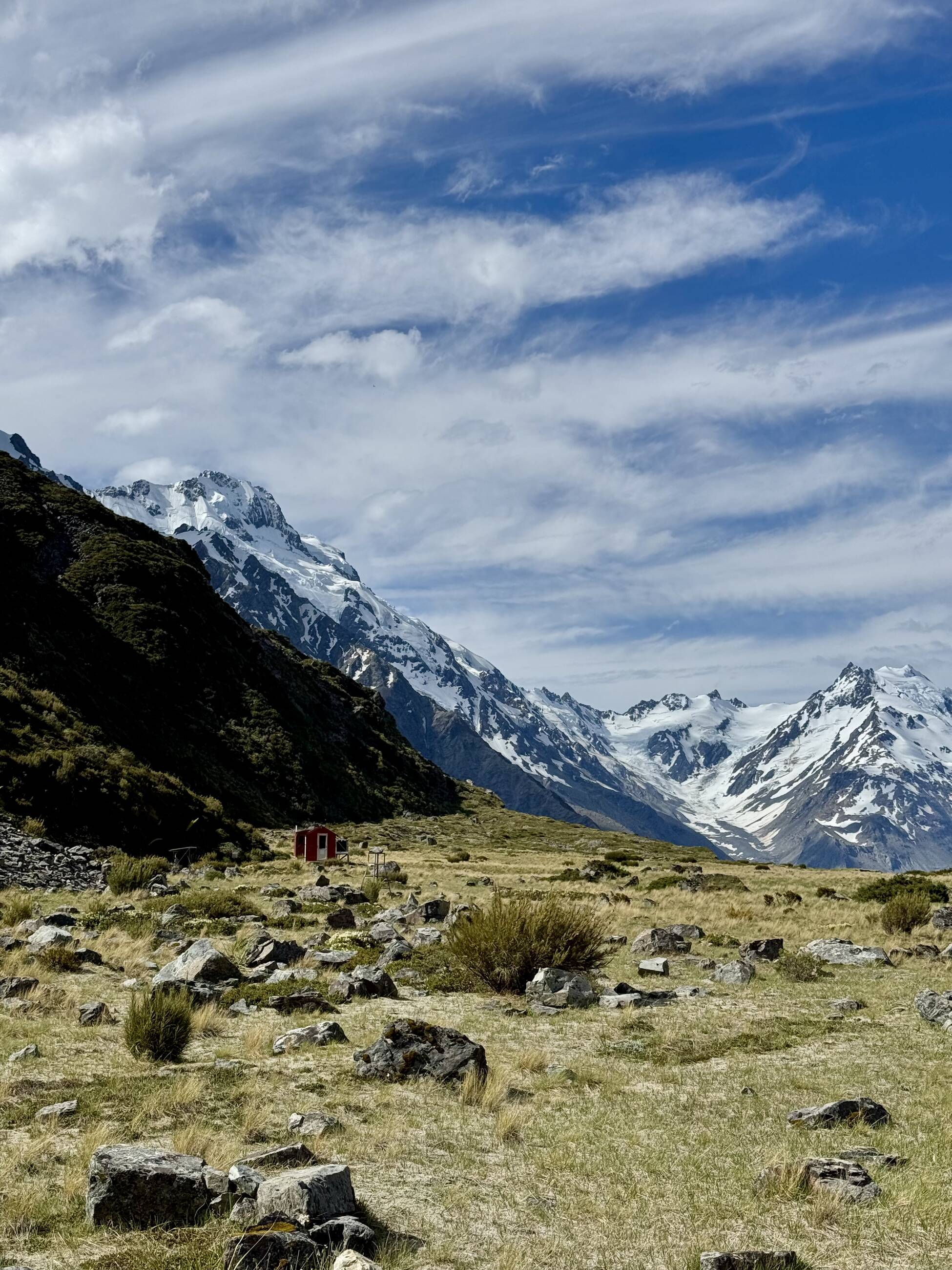 Ball Hut at the Tasman Glacier