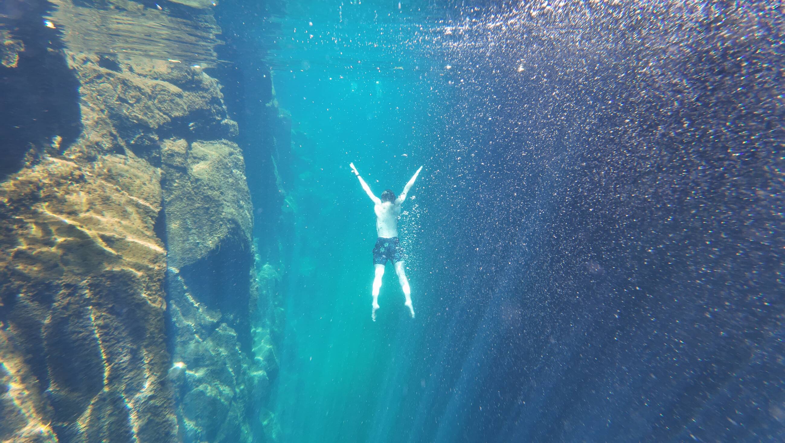 Crystal clear snorkeling