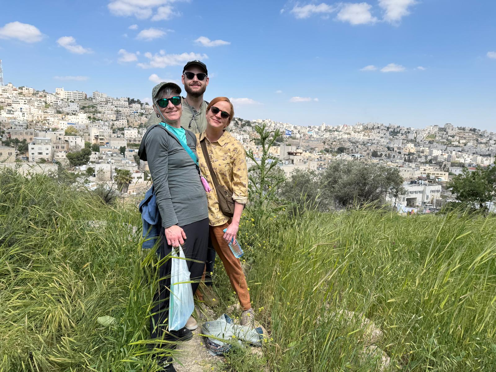 Hebron City from Tell Rumeda