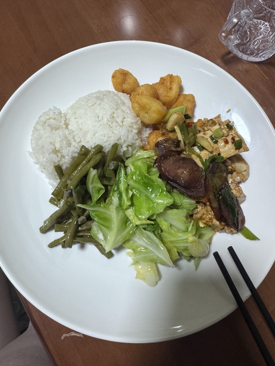 Chinese food at school