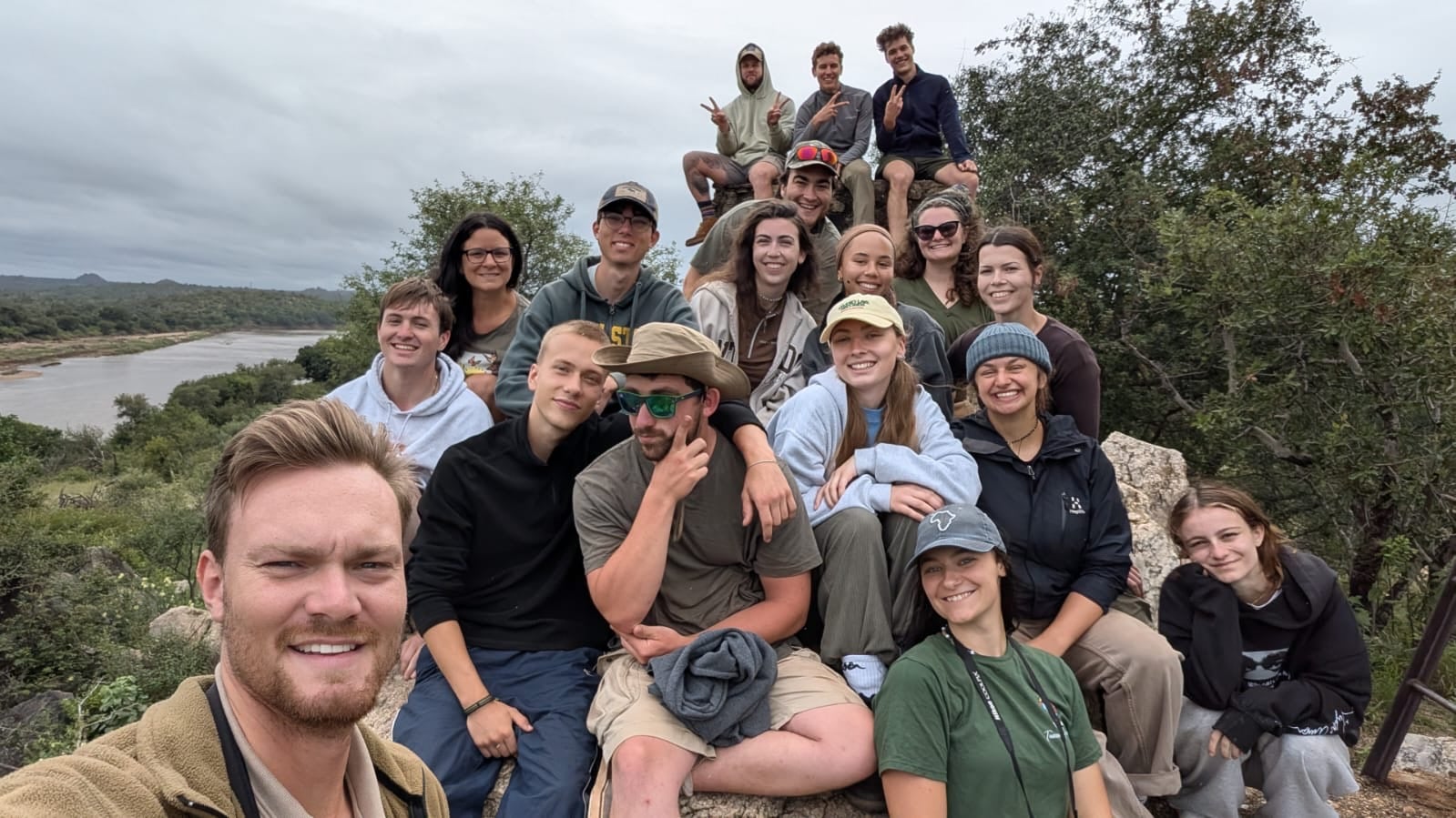 Group Picture on the Tower!