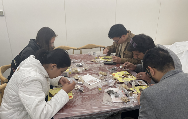 with other participants in a activity 