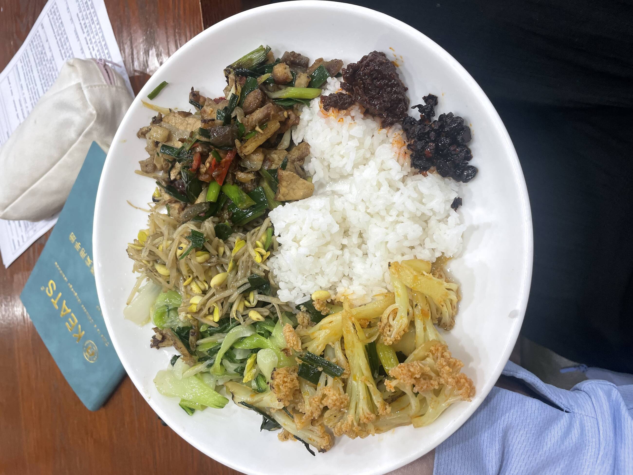 Meals were healthy and tasty