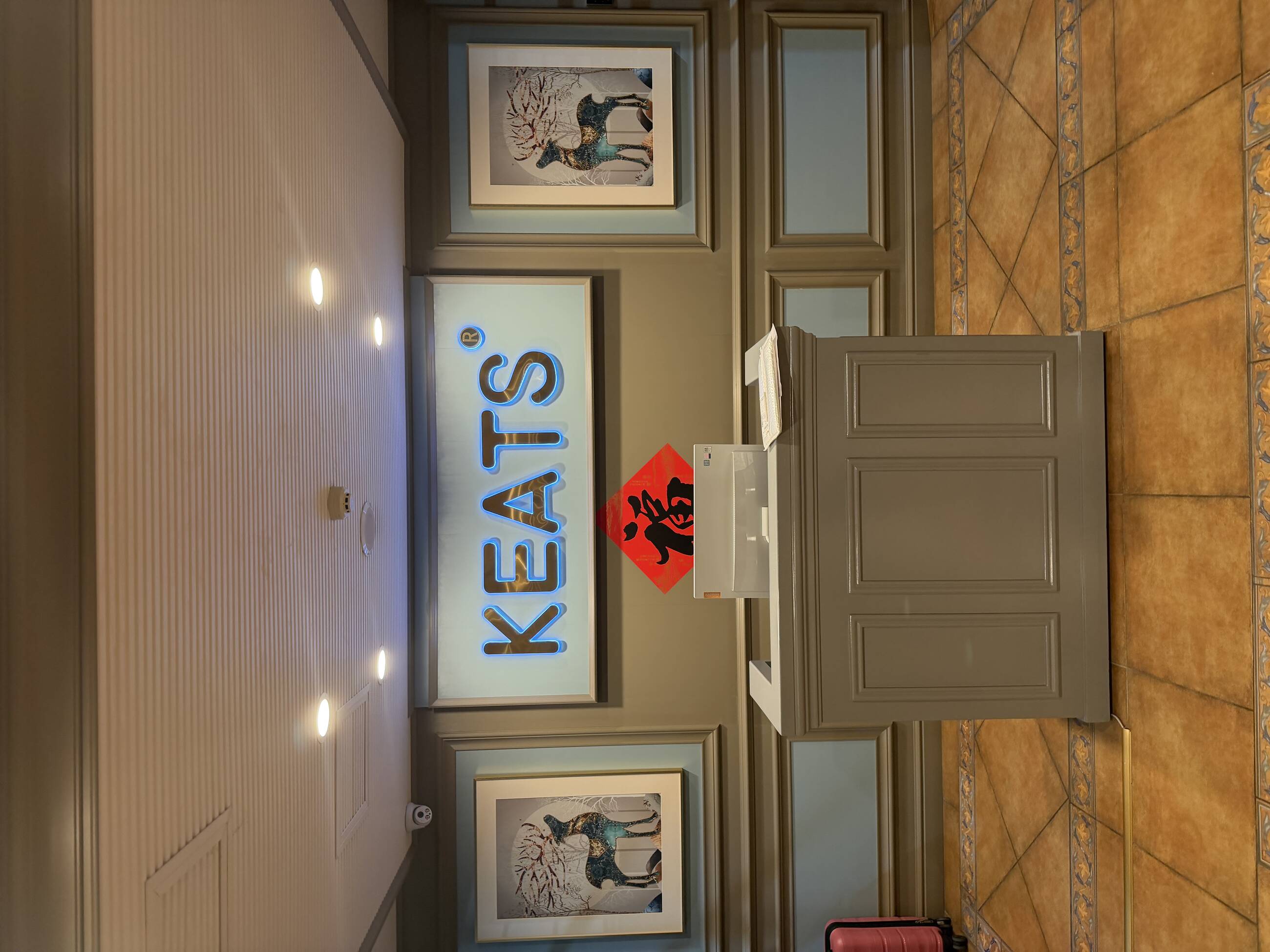 Keats entrance