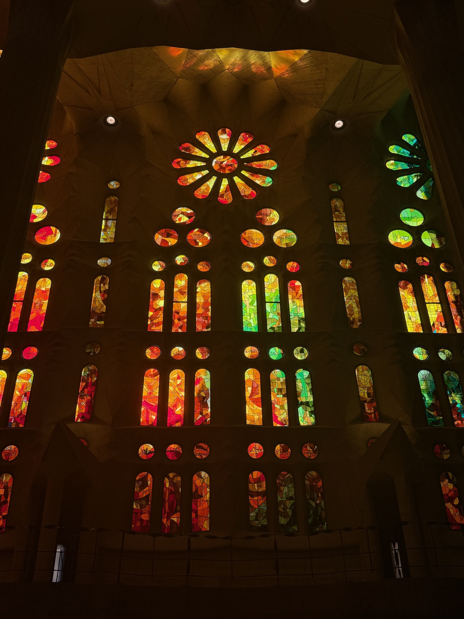 Experiencing Gaudi's Basílica de la Sagrada Família in Barcelona, with 81 yo grandma who flew to Spain from midwest U.S. for a once-in-a-lifetime trip with just the two of them