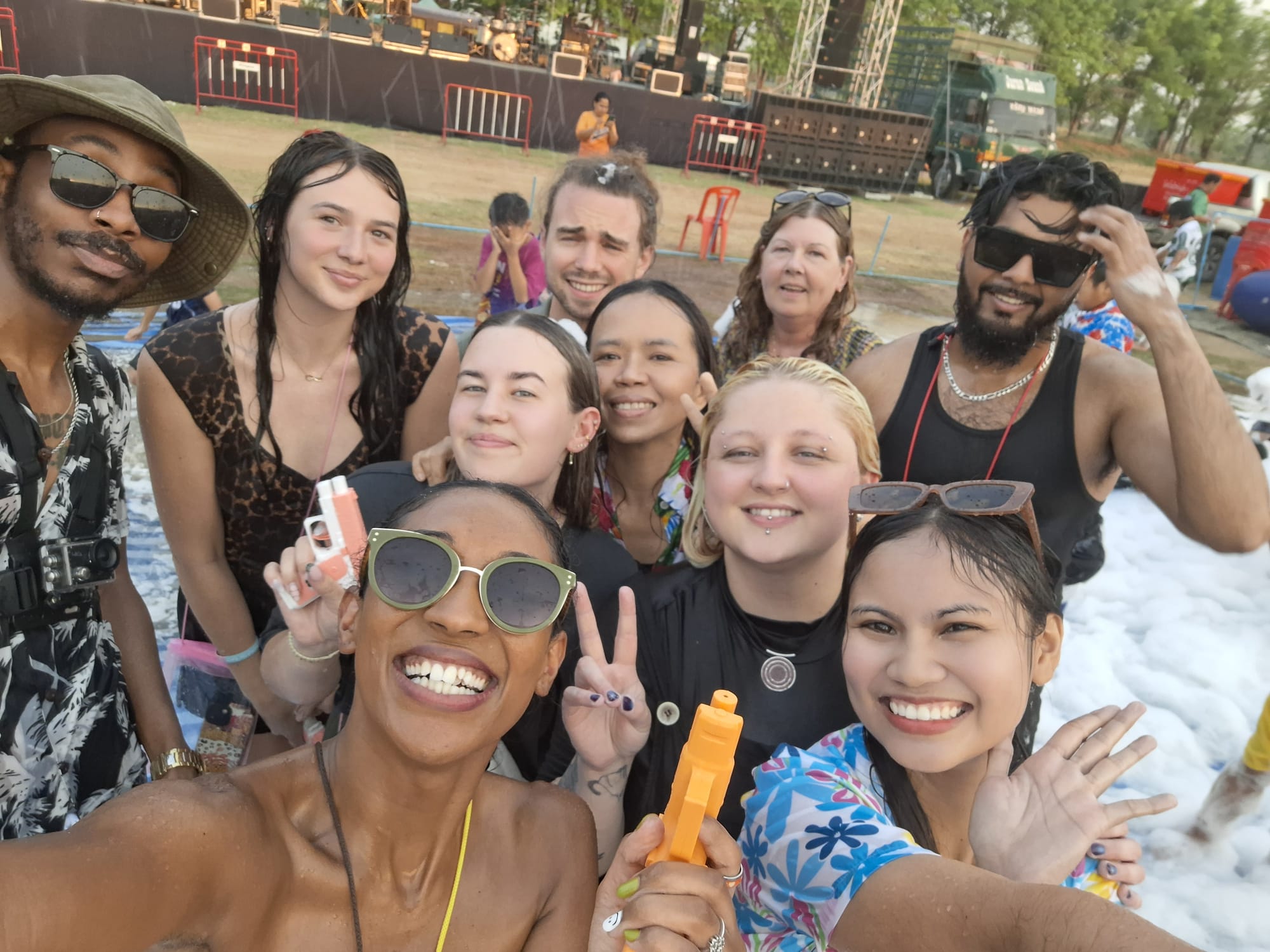 End of Songkran season in Phichit 