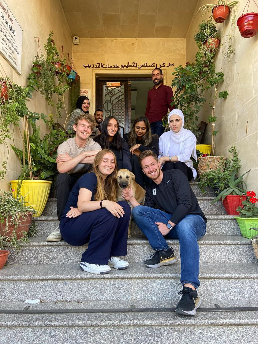 At the Excellence Centre in Hebron