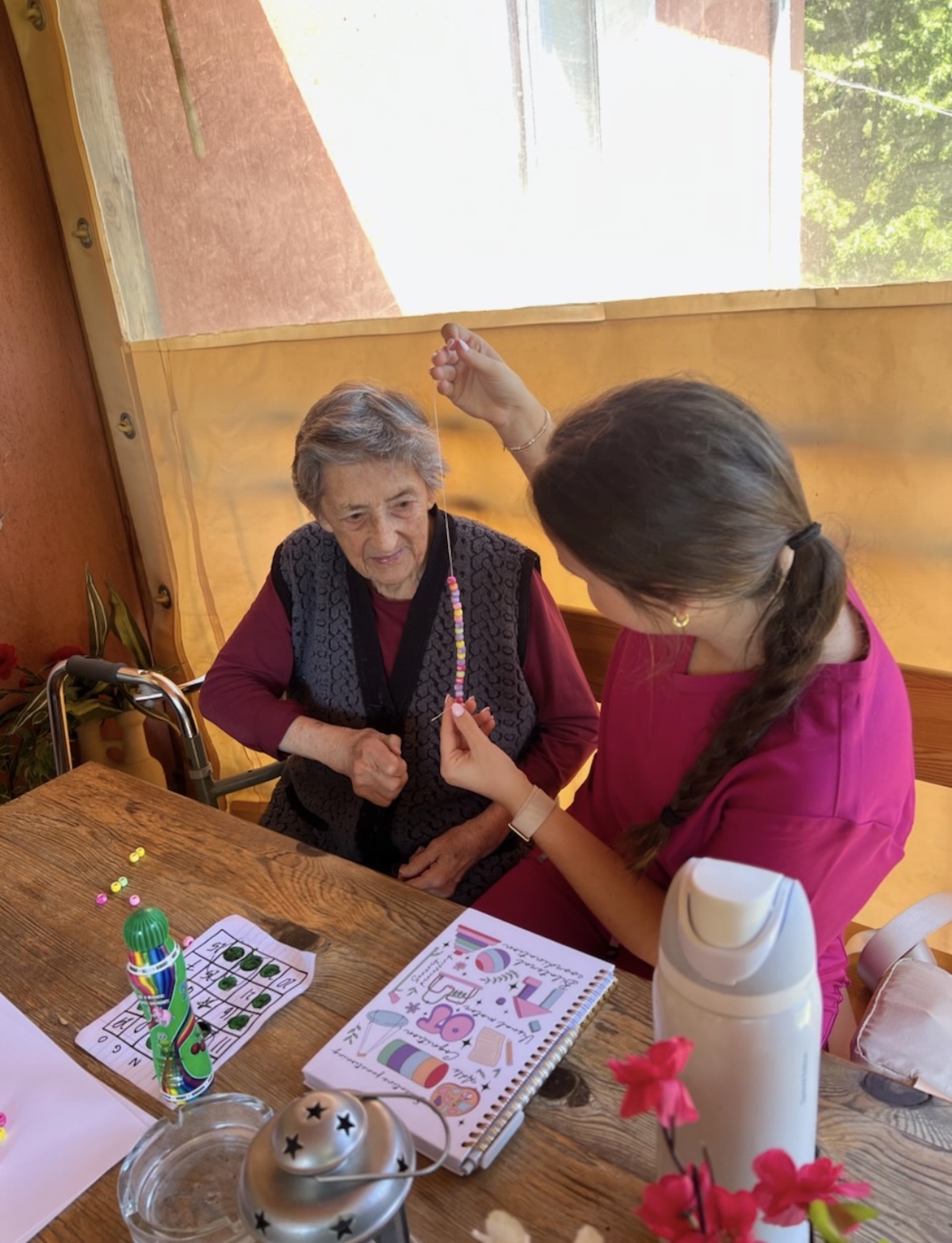 Working with patients! 