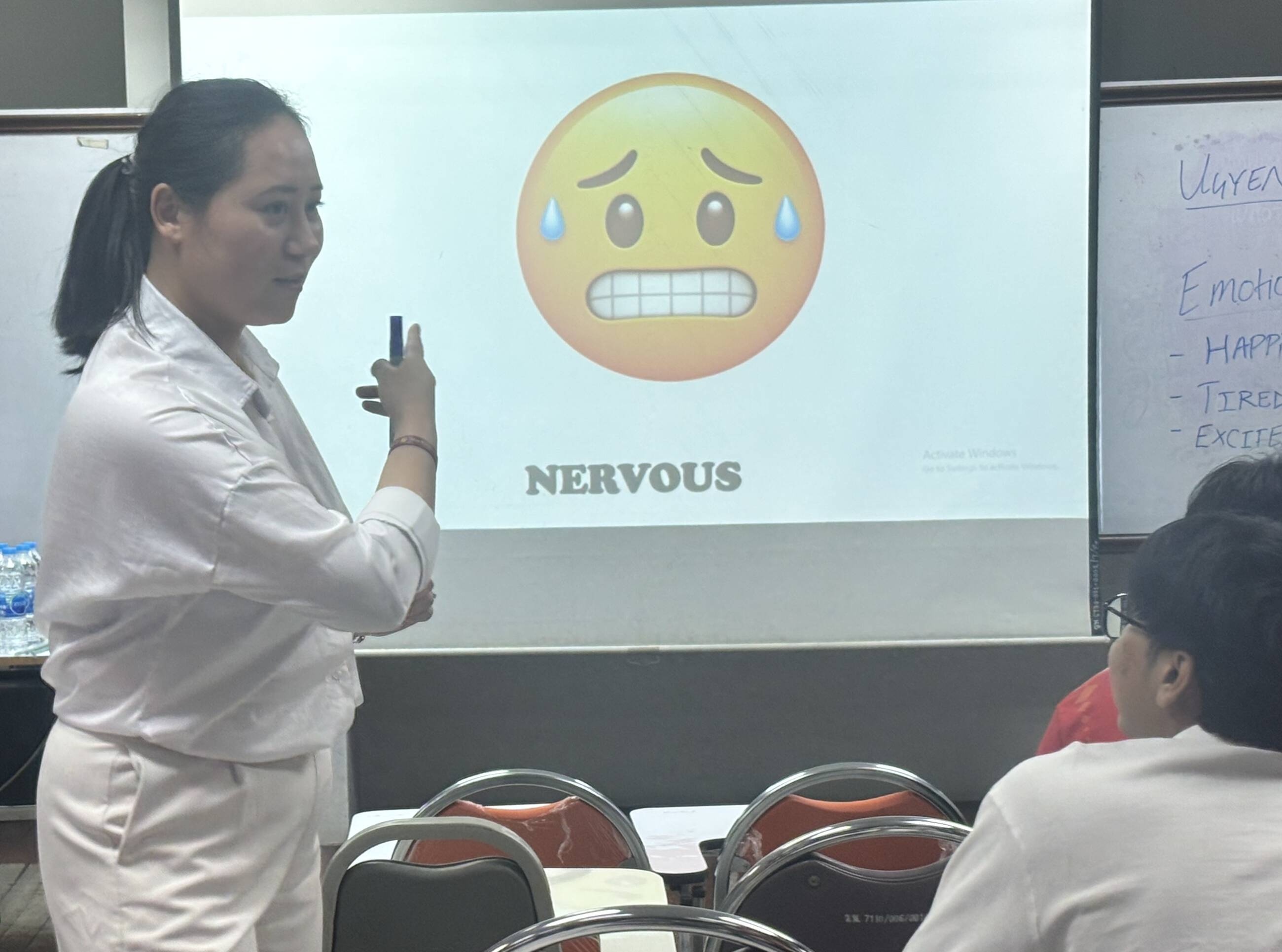 Teaching my students how to say different 'emotions' in English