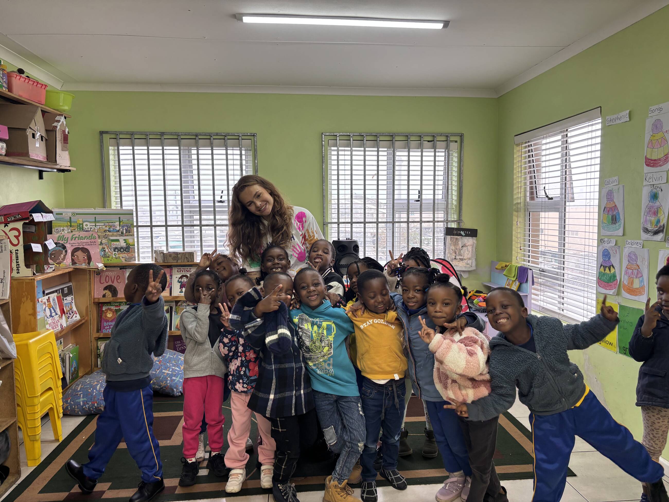 My amazing class in South Africa 