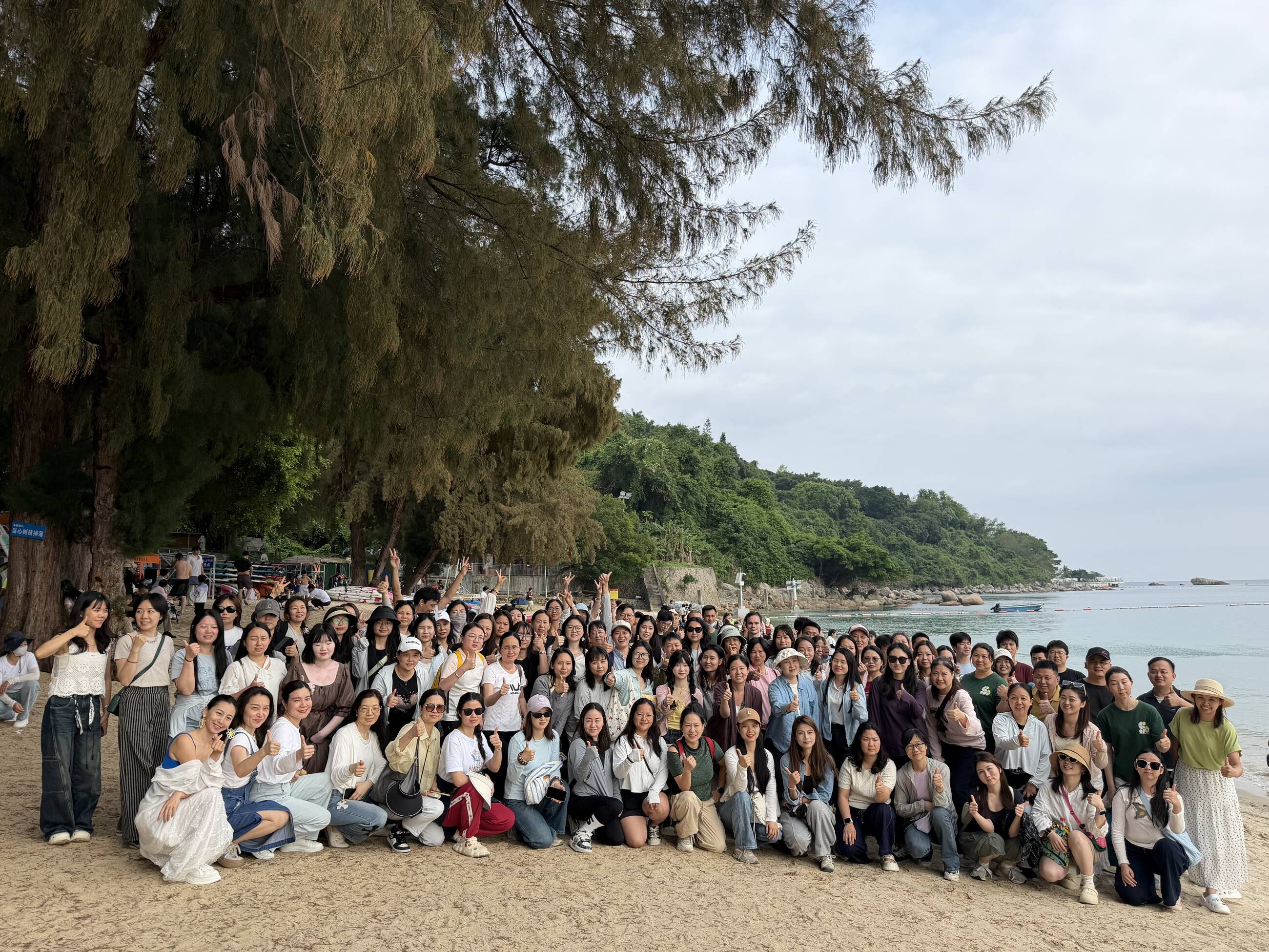 Teacher joint outdoor activity