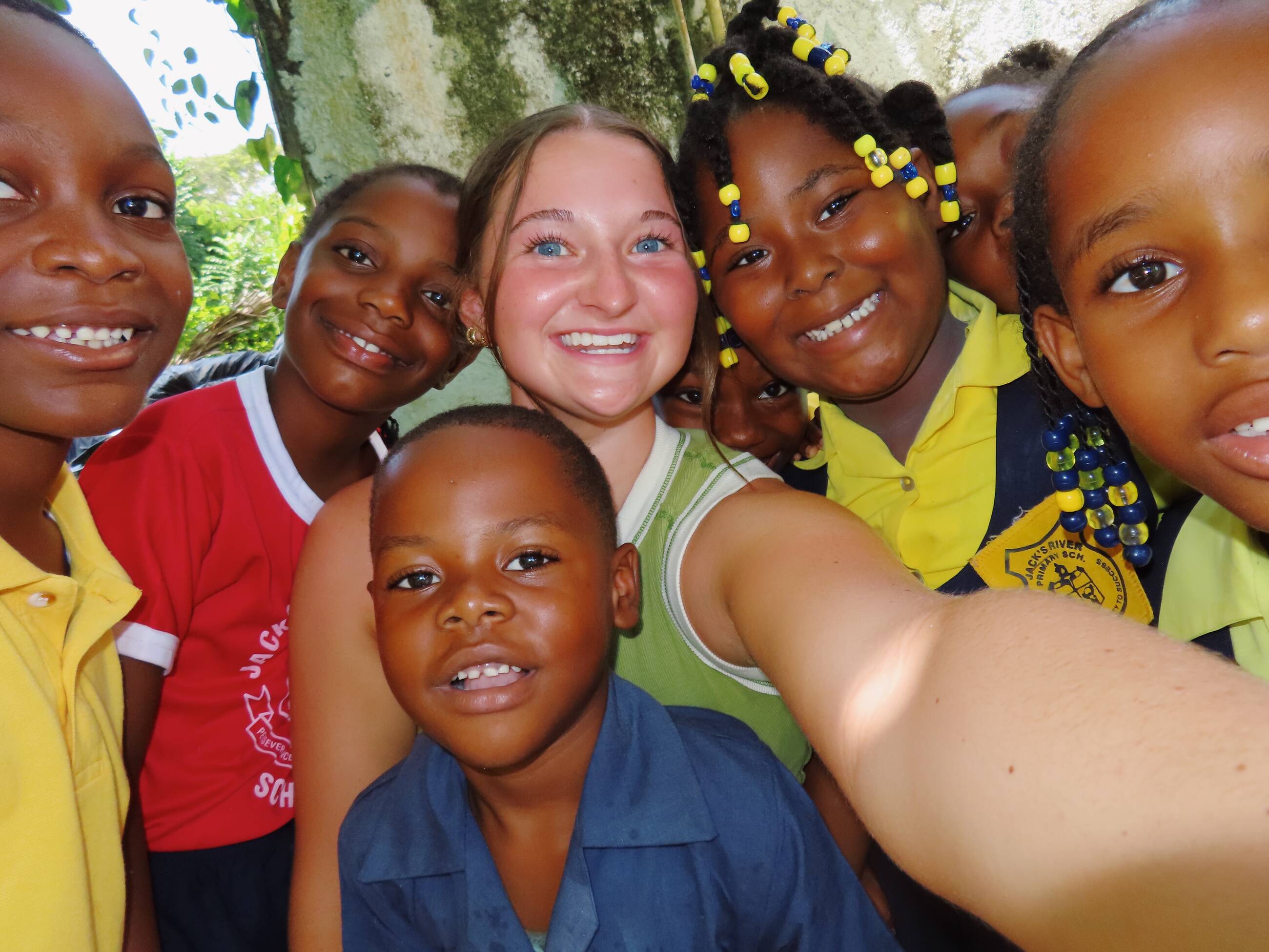 Selfie with the Students
