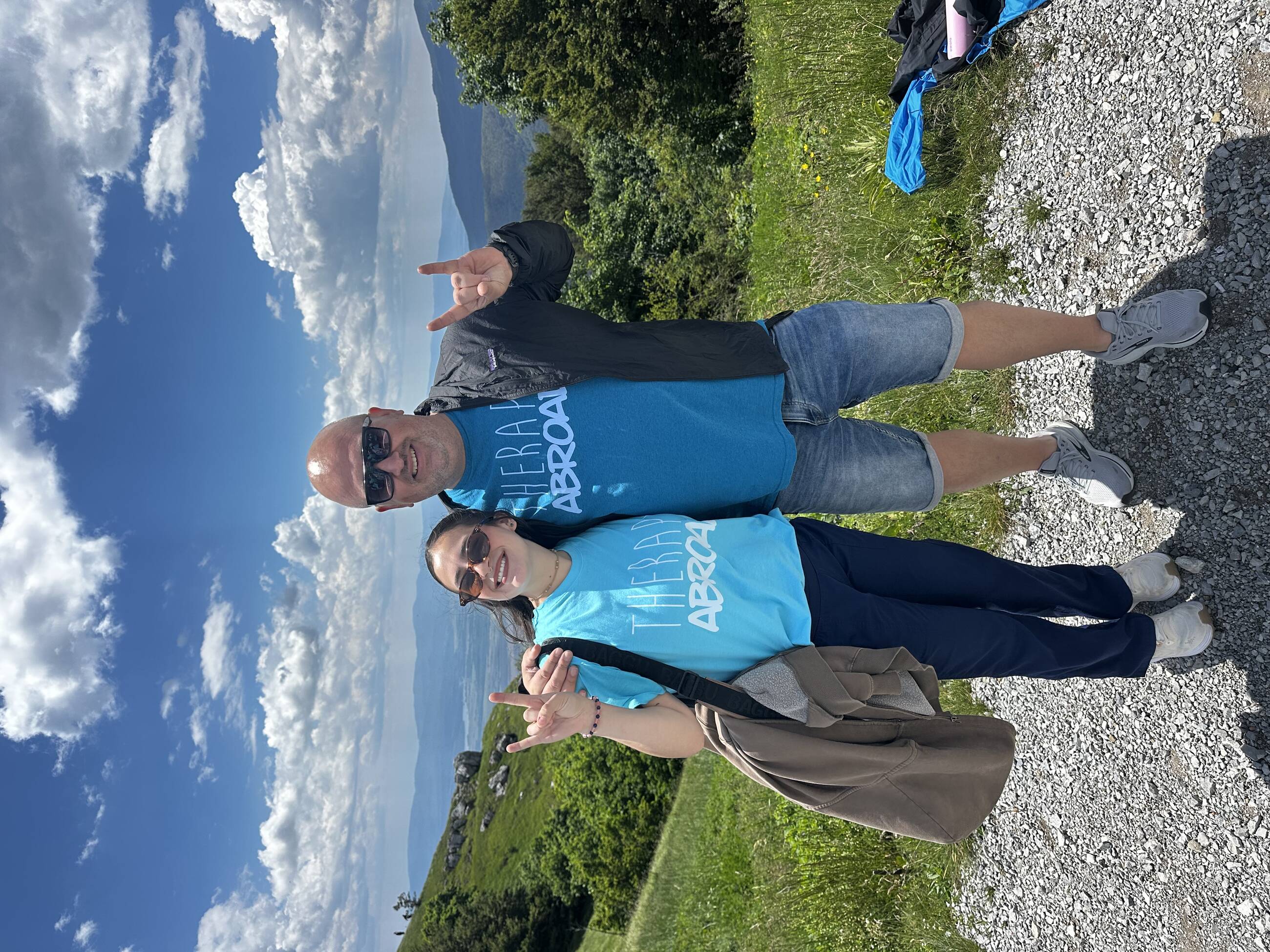 Our guide in Bulgaria Emilian & I!