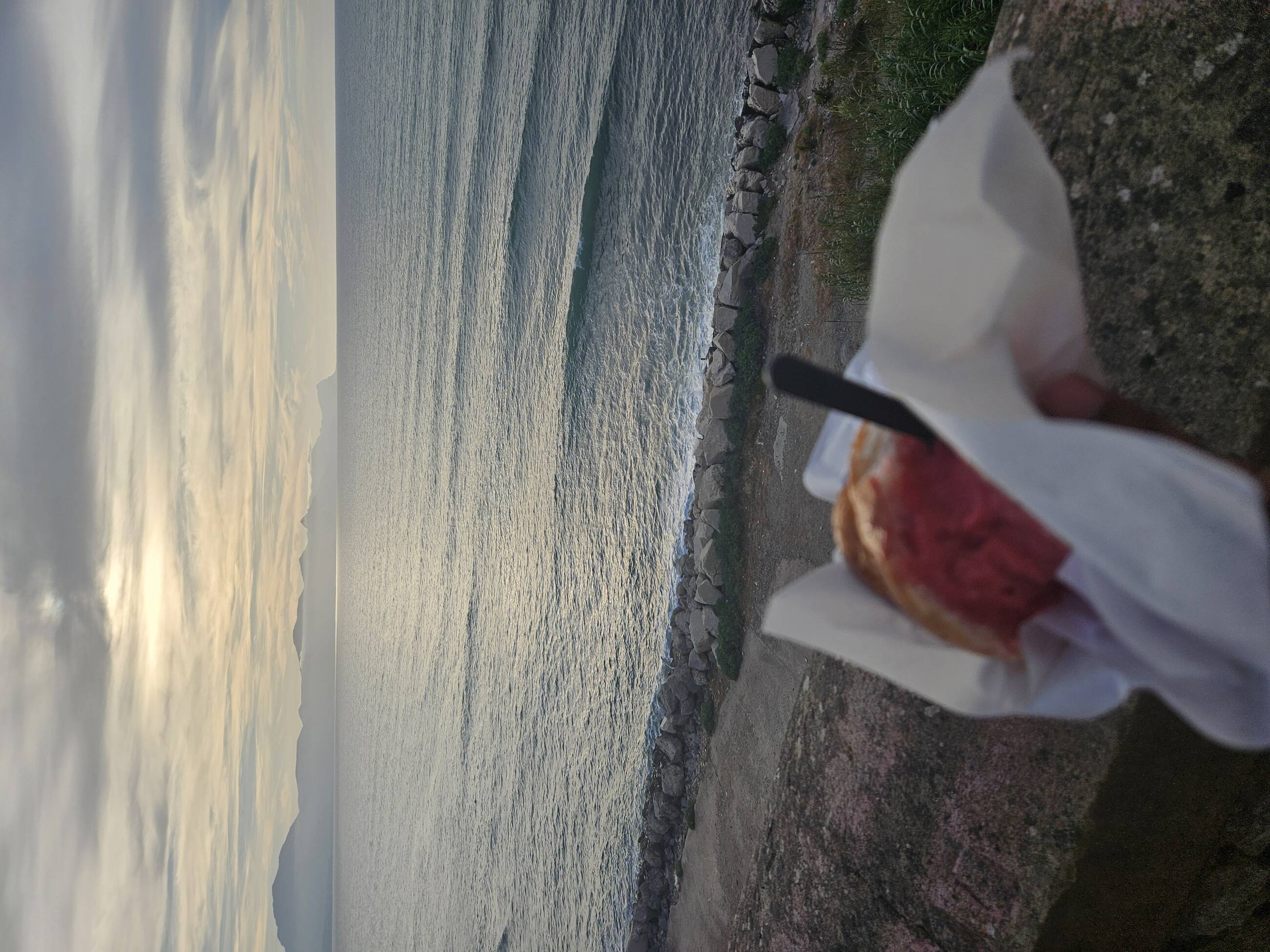 Gelato at the beach