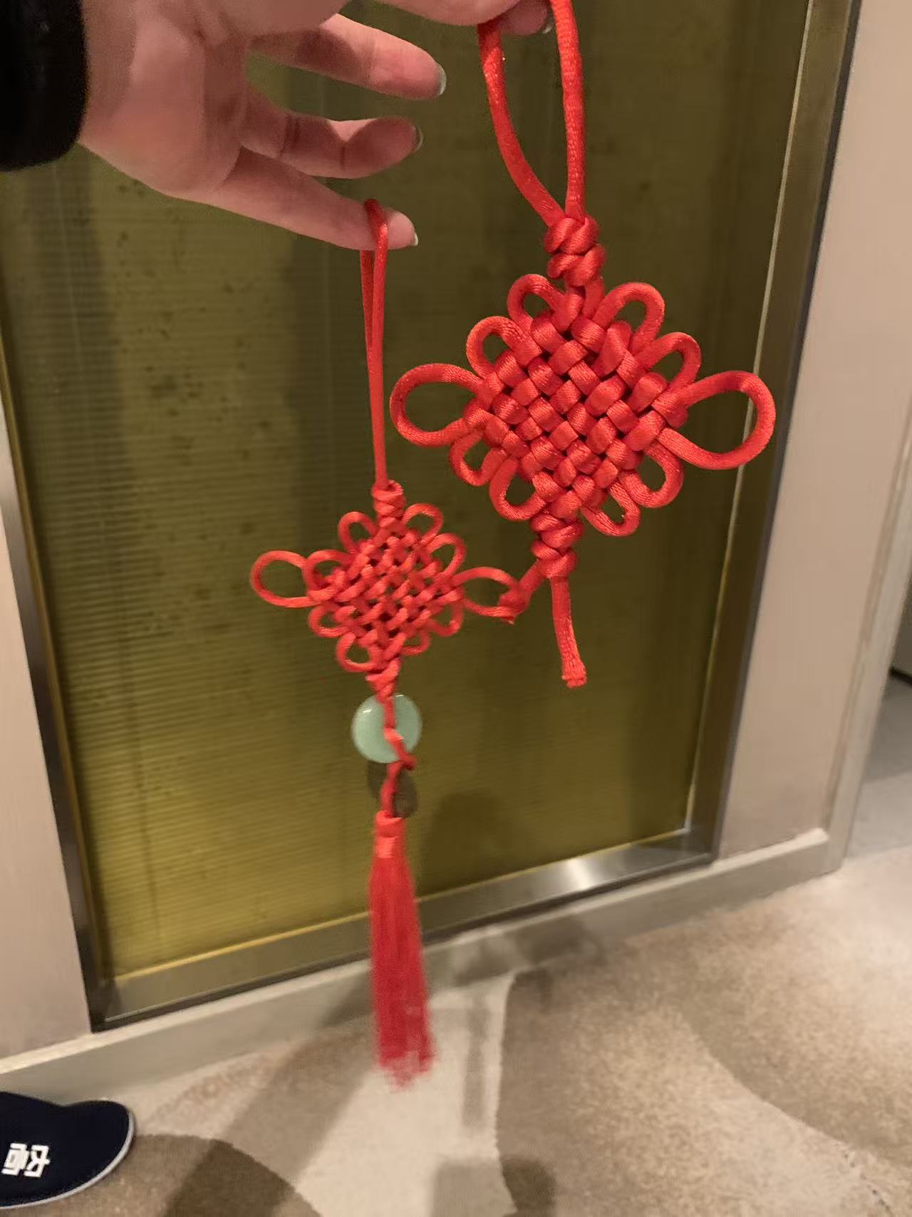 Chinese knot tying activity