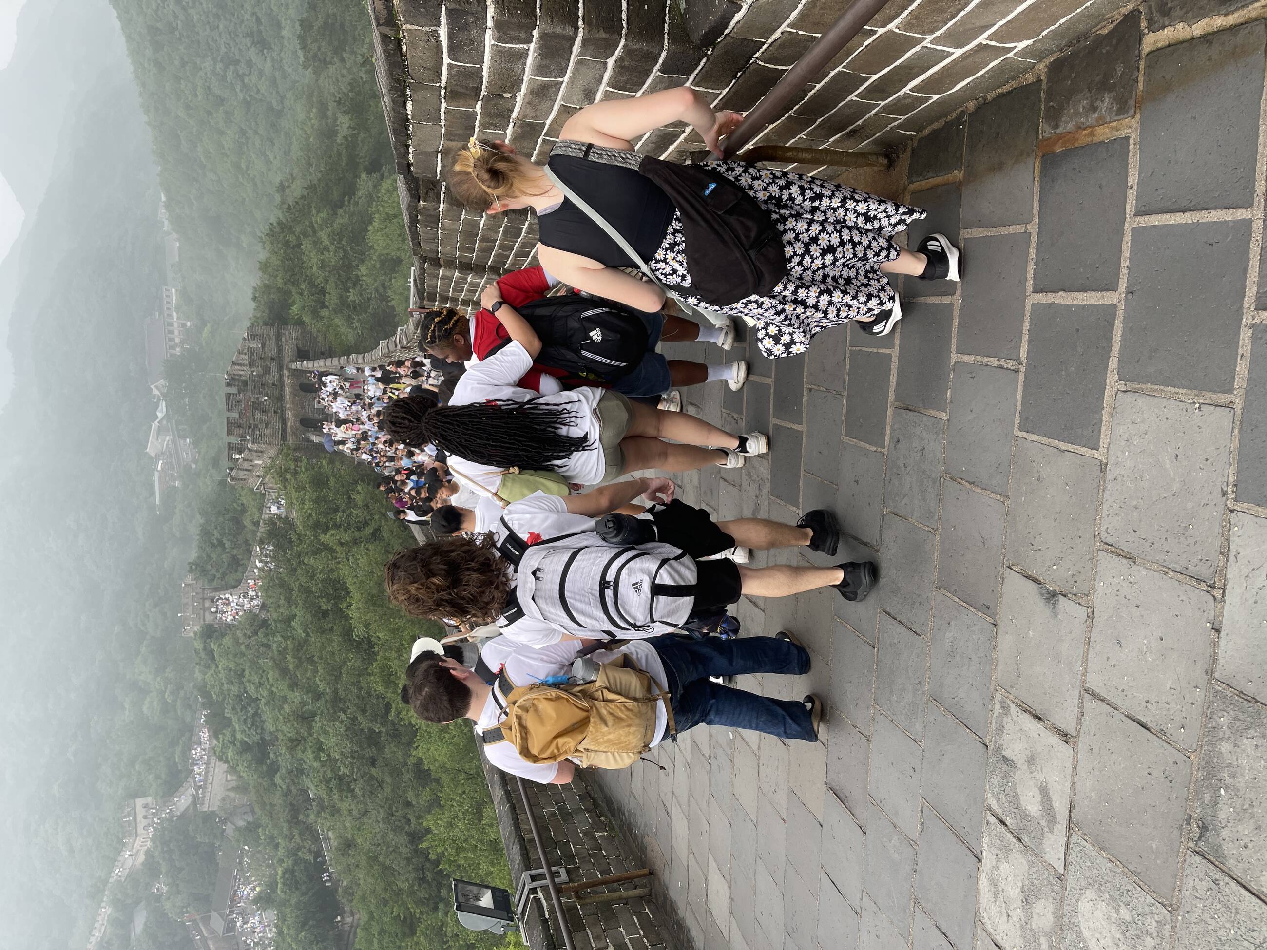 visit to the great wall of china 