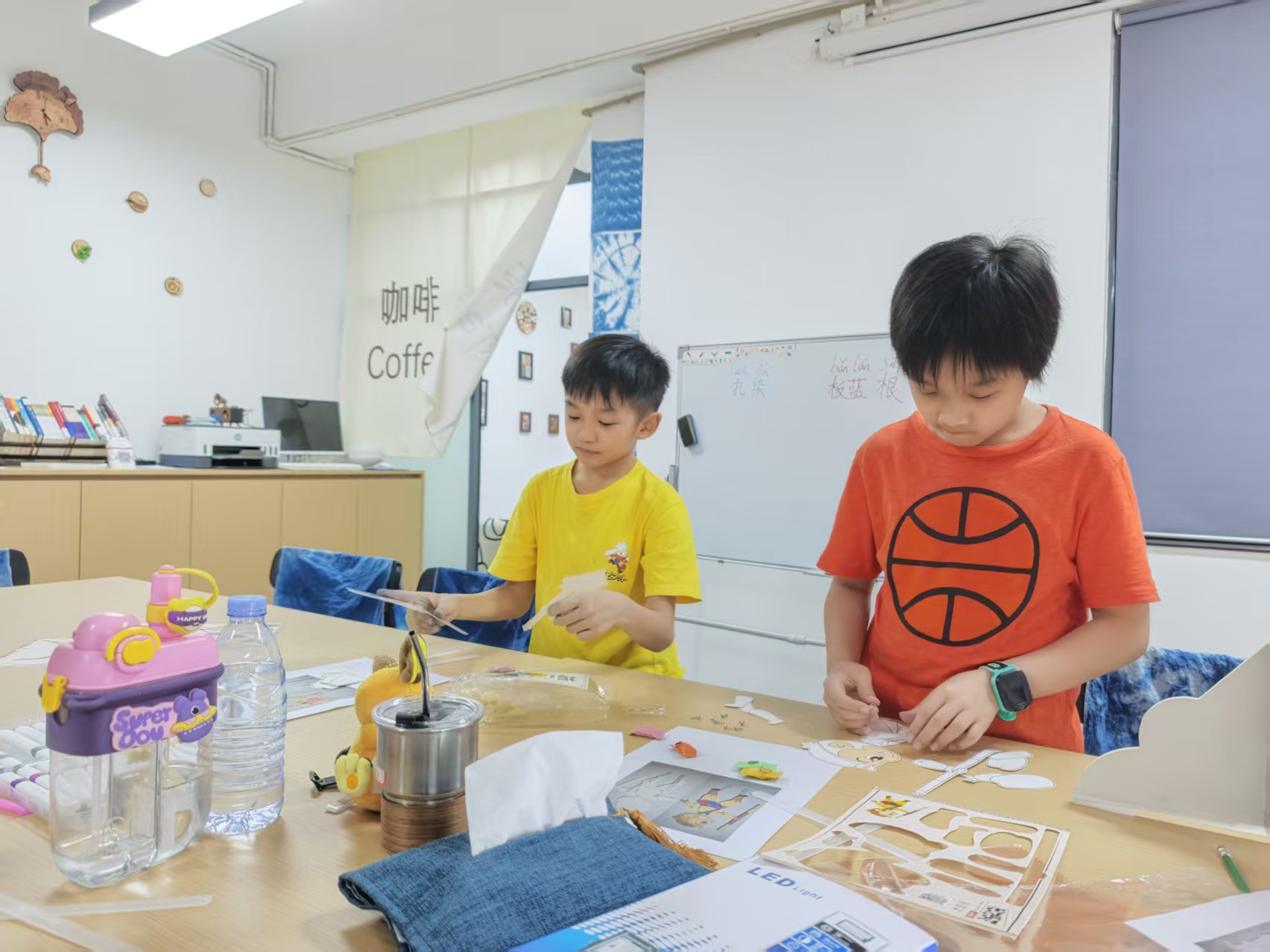 Indoor activities that is balanced with outdoor activities.