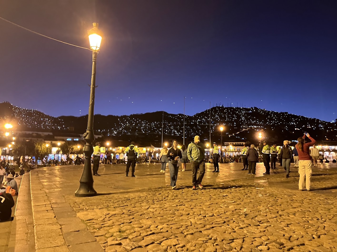 Cusco at night