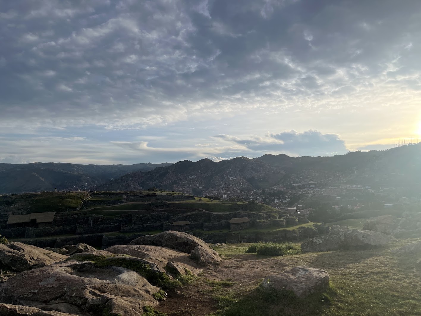 Cusco view from Saqsaywaman