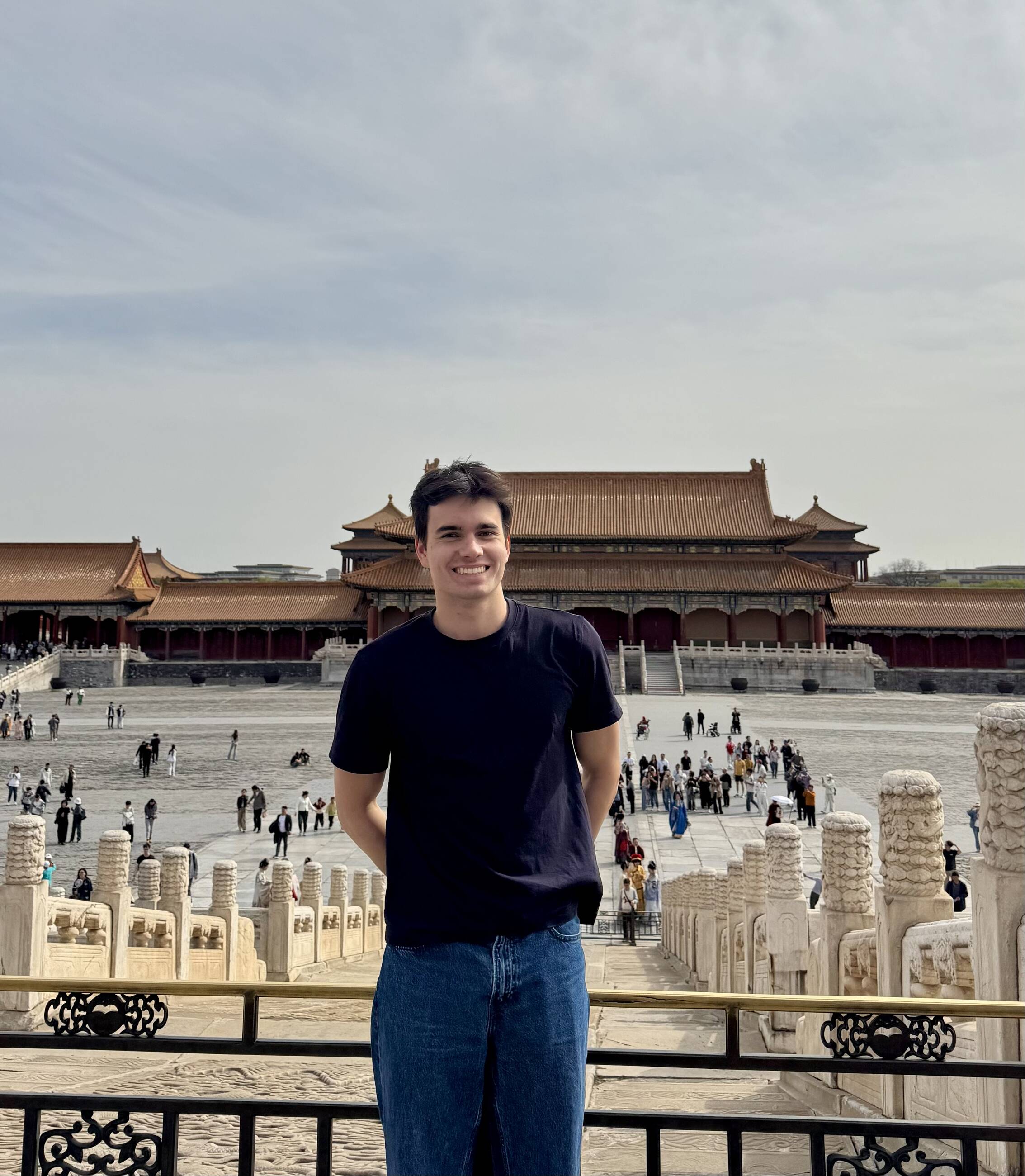 Mateo at the Forbidden City