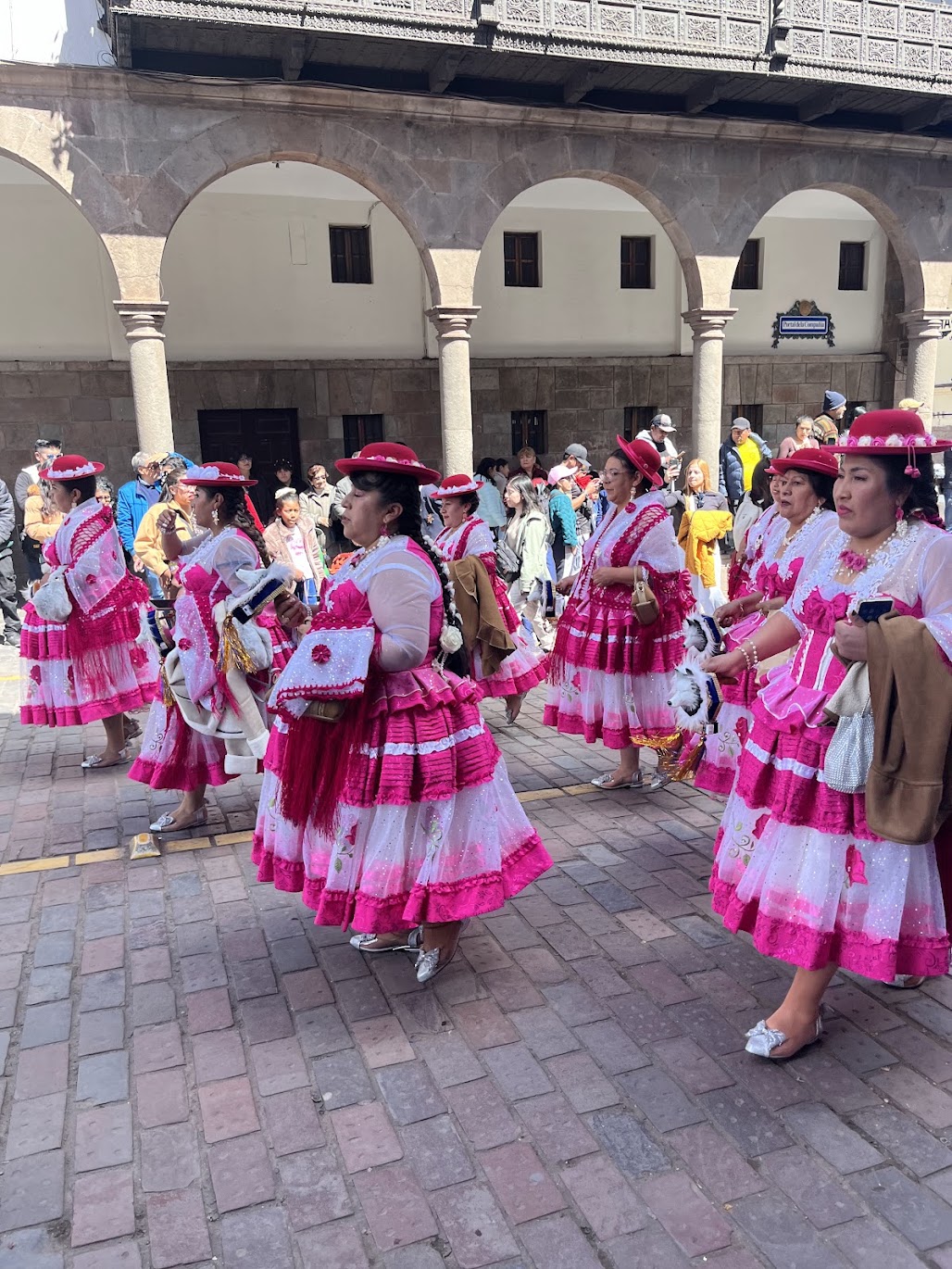 Each week, usually on Sunday, there would be a parade of some kind in the Cusco Plaza de Armas