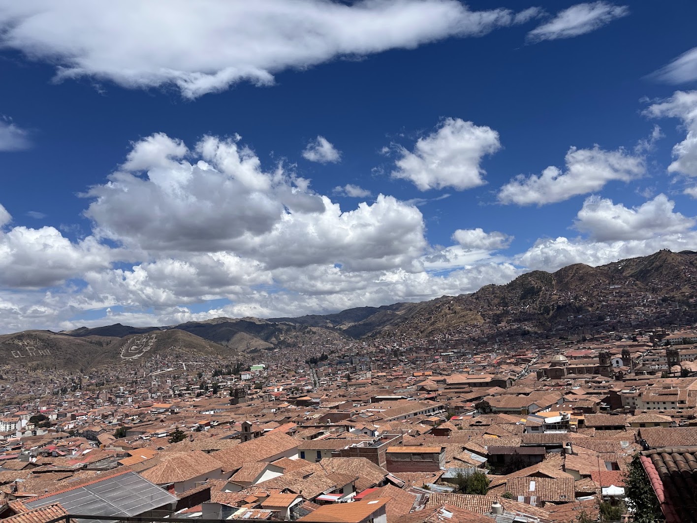 View of Cusco
