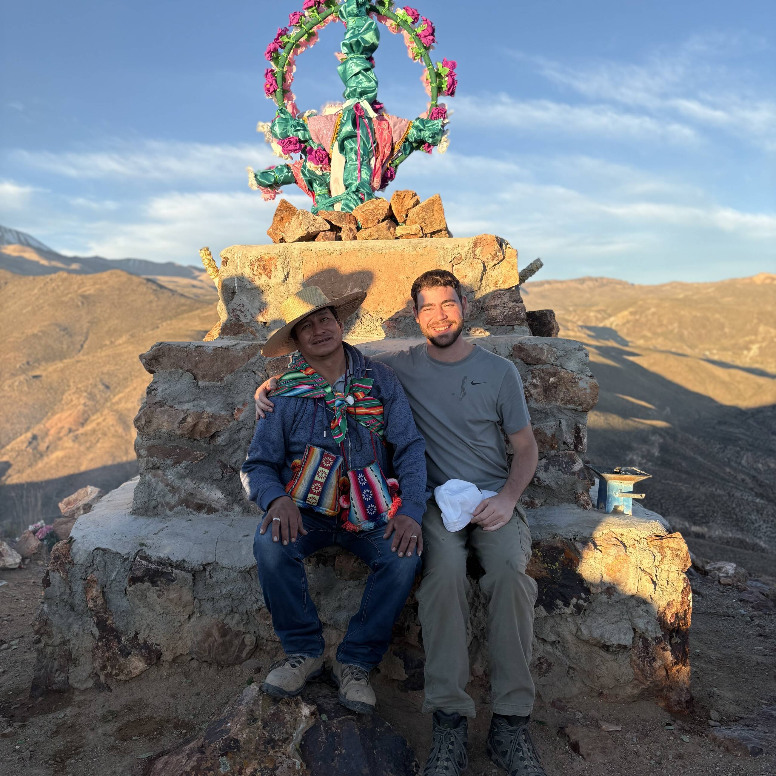 The end of the Cruz de Mayo hike