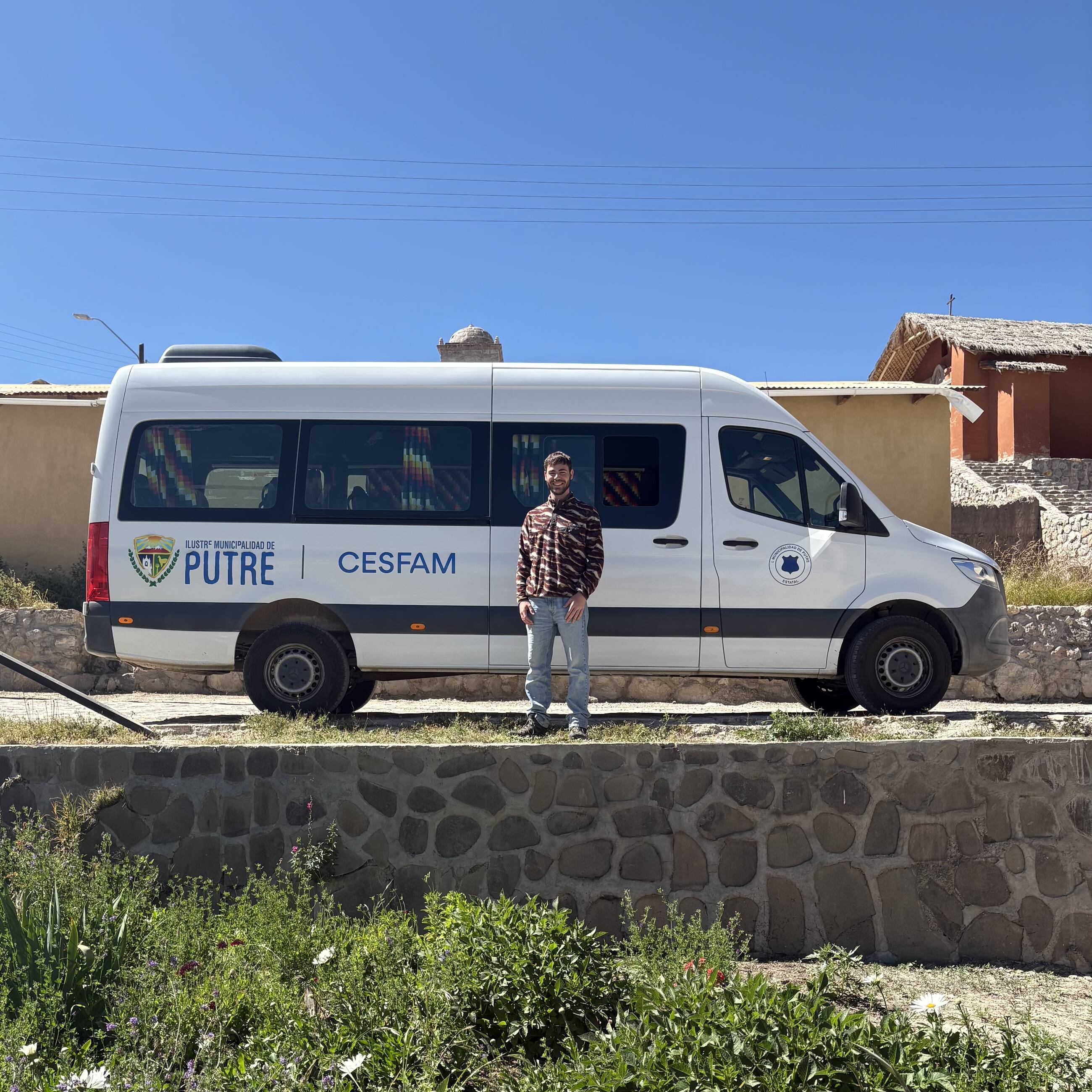 Rounds on my internship at the rural health hospital