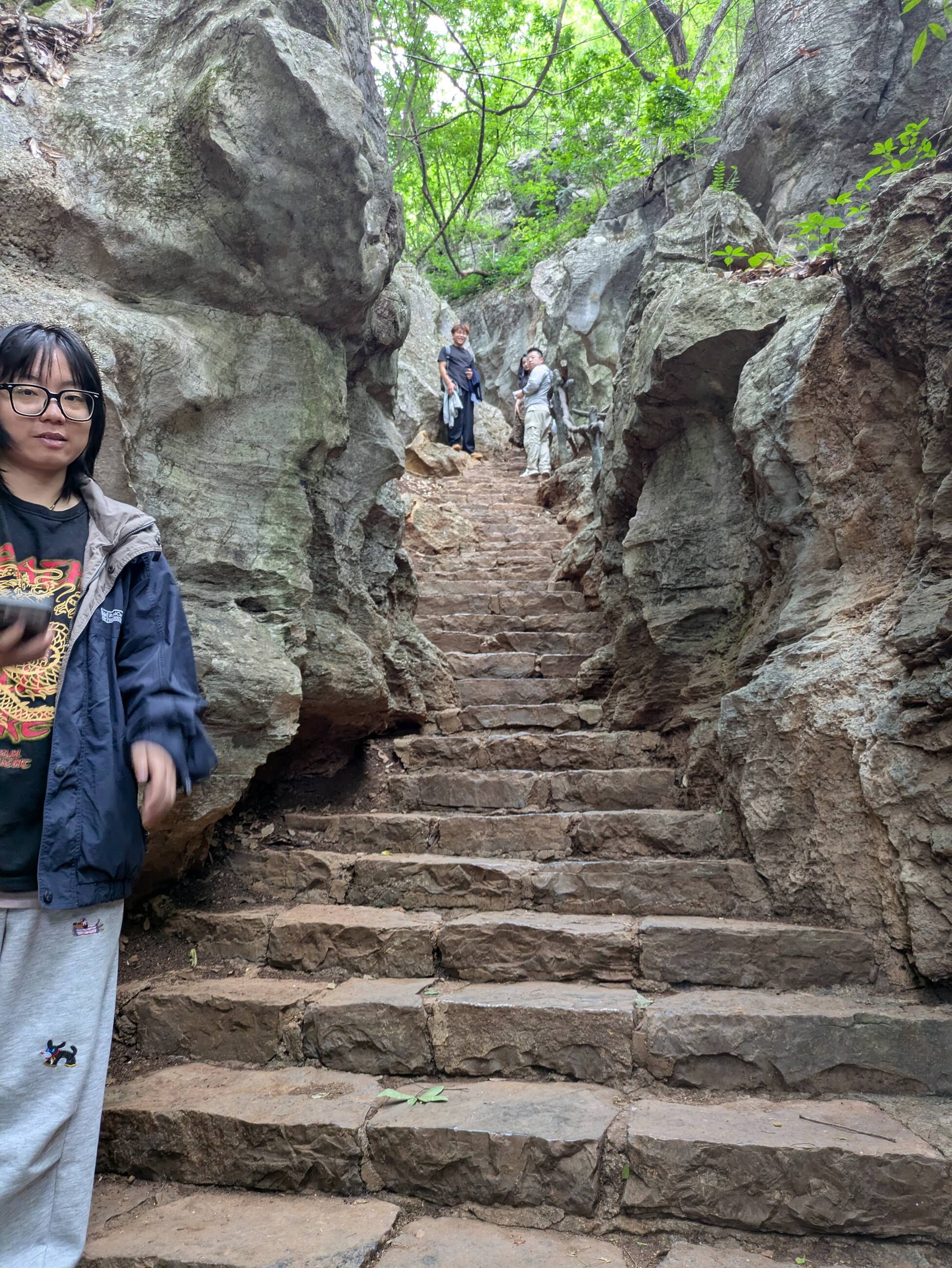 First mountain climb, Qinglong Shan!