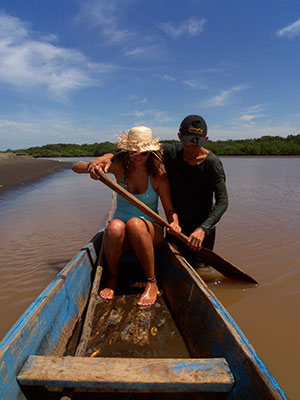 Guatemalan canoe 