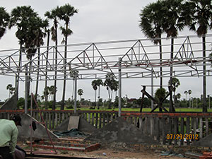 Construction in Cambodia