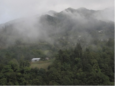 The stunning, mountainous Adiara Region in Georgia.