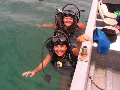 Scuba diving in Costa Rica